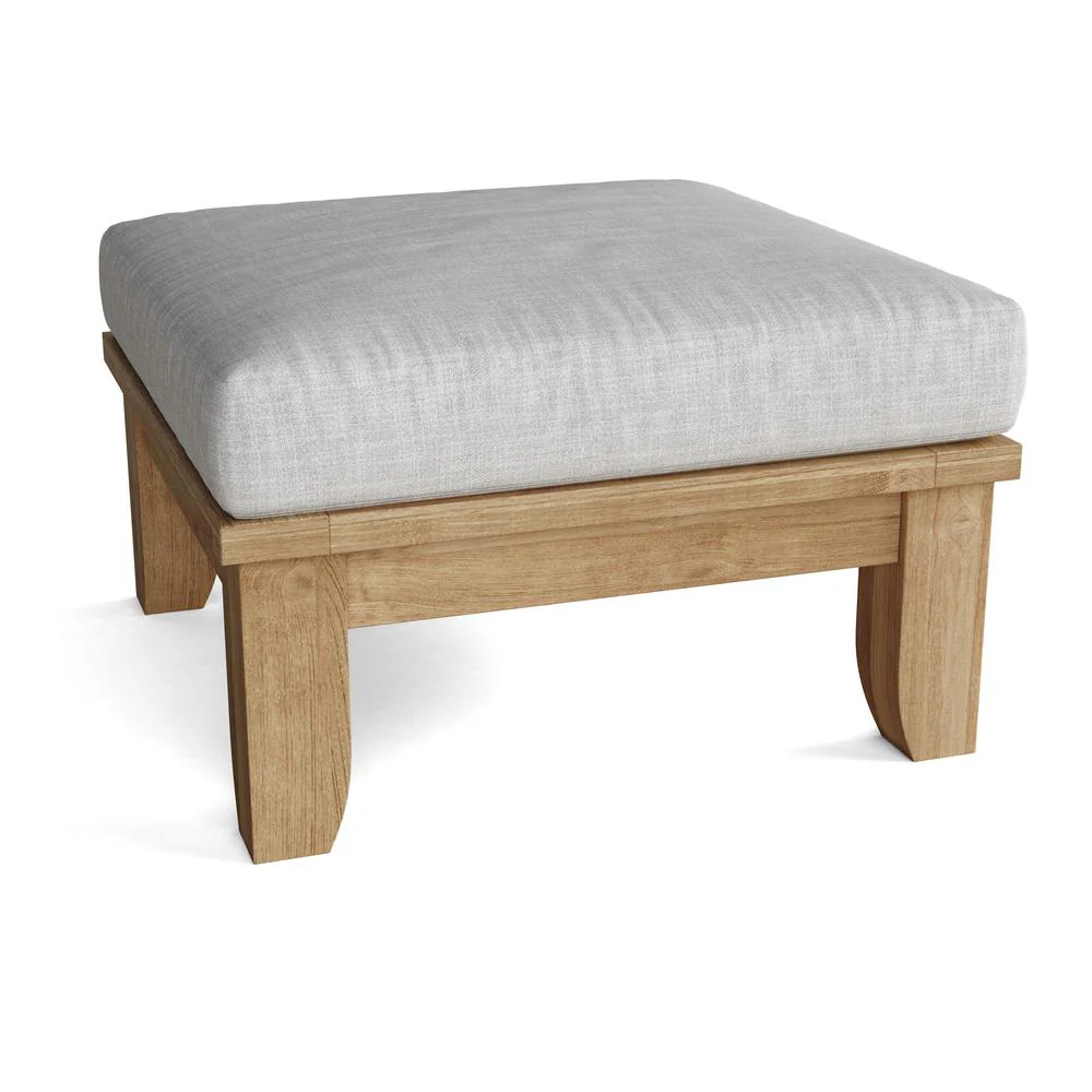 Luxe Ottoman By Anderson Teak - Image 2