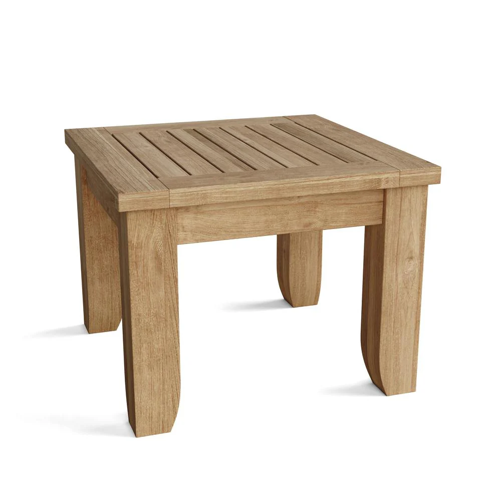 Luxe Square Side Table By Anderson Teak - Image 4