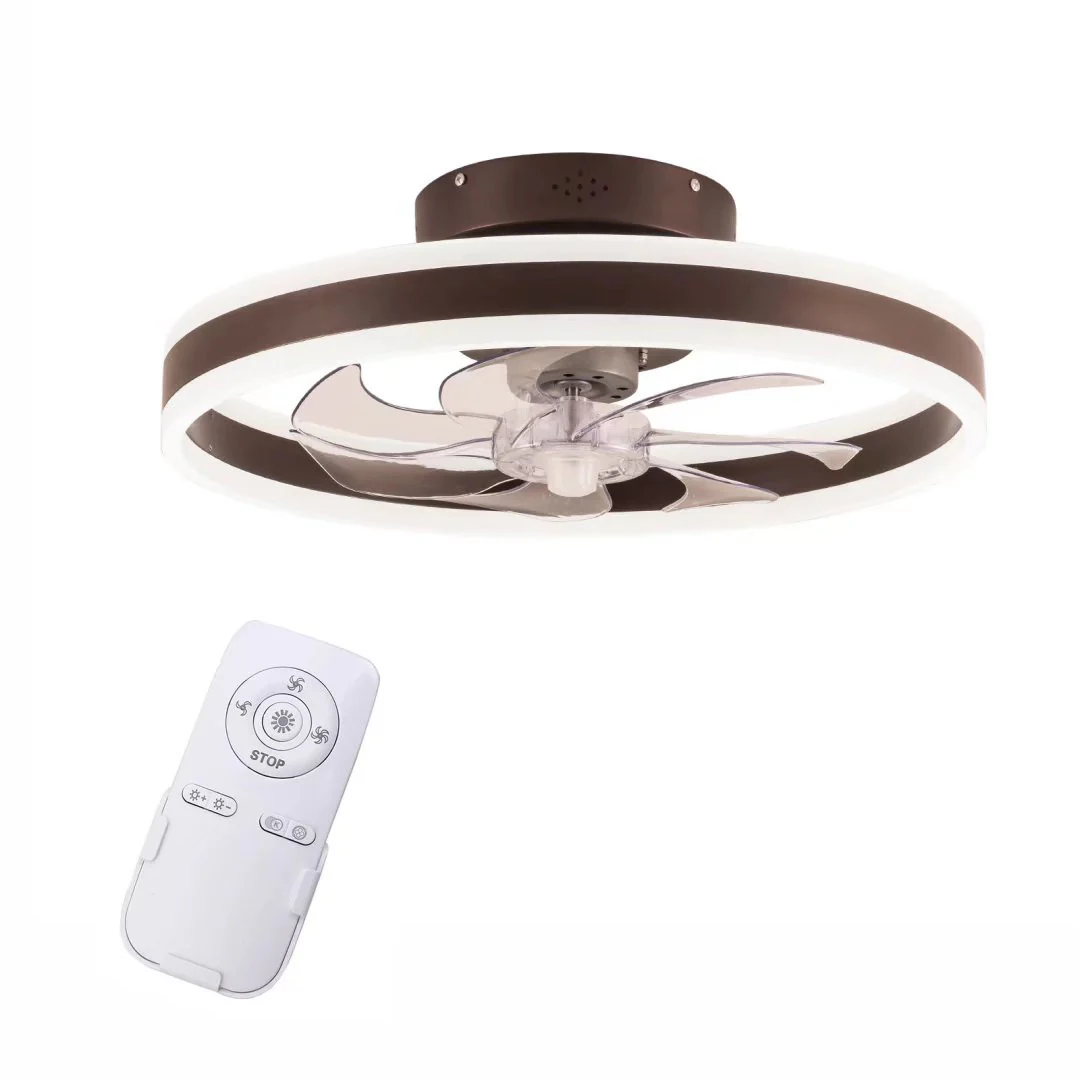 Luxurious Ceiling Lamp And Invisible Fan By Homeroots - Image 4