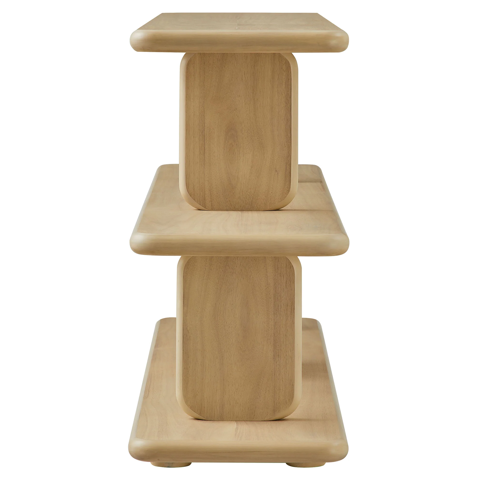 Lyle Sculptural 2-Tier Bookshelf by Modway - Image 3