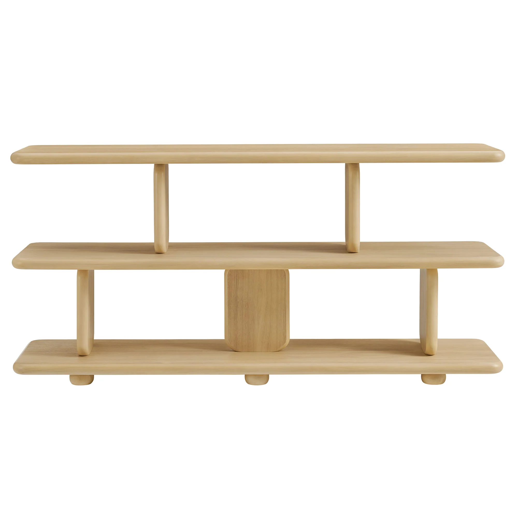 Lyle Sculptural 2-Tier Bookshelf by Modway - Image 4