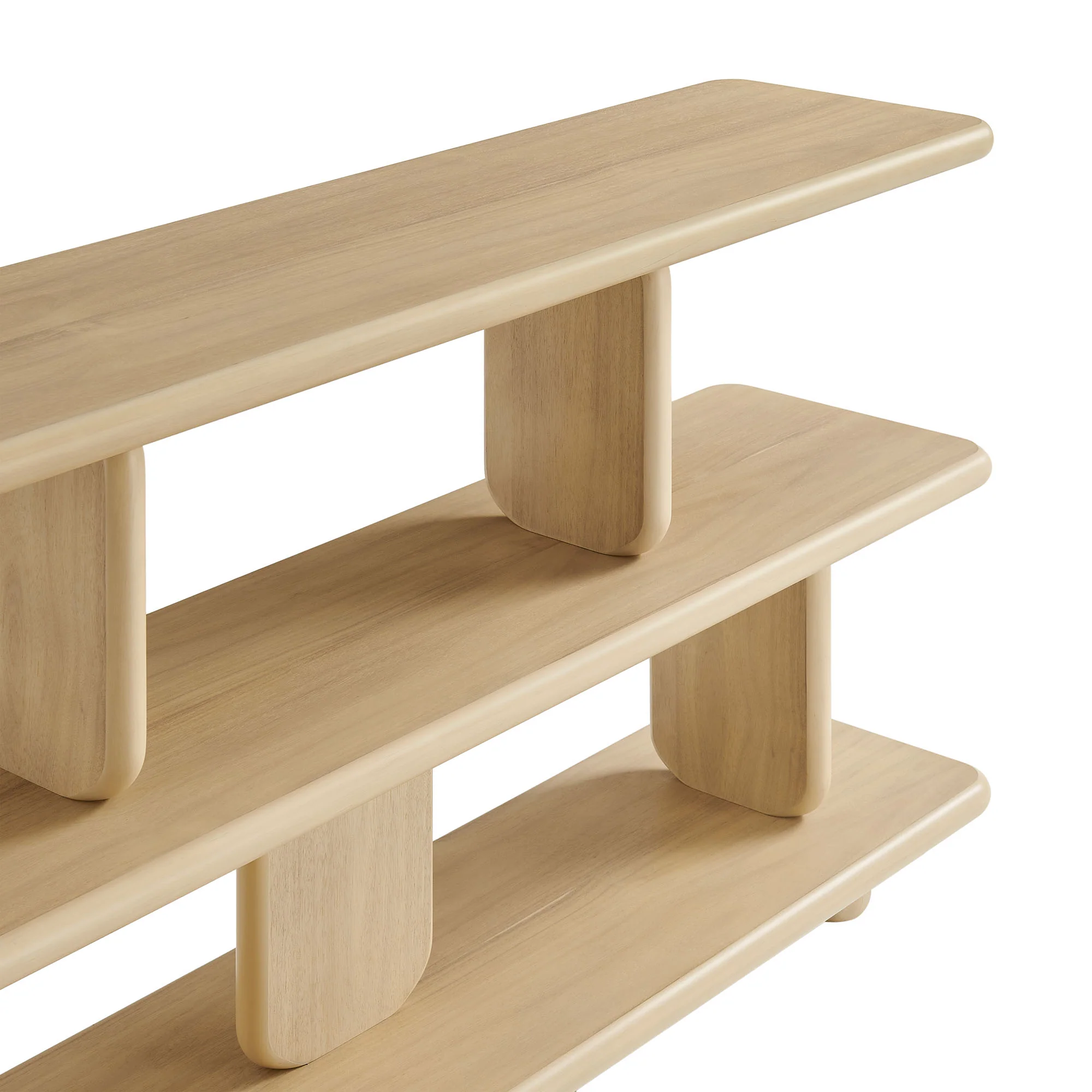 Lyle Sculptural 2-Tier Bookshelf by Modway - Image 5