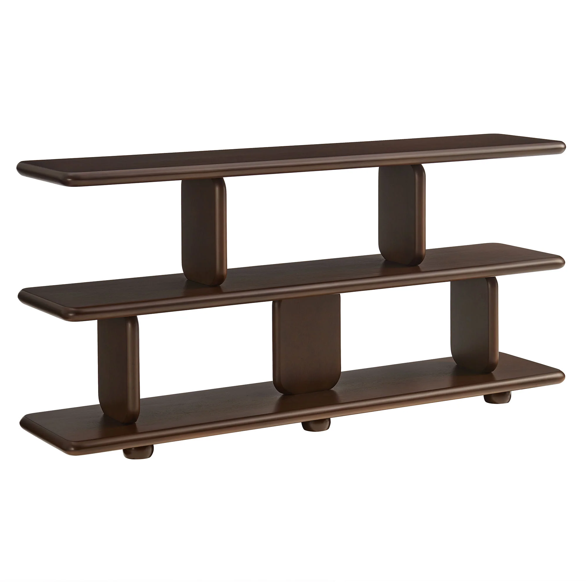 Lyle Sculptural 2-Tier Bookshelf by Modway - Image 9