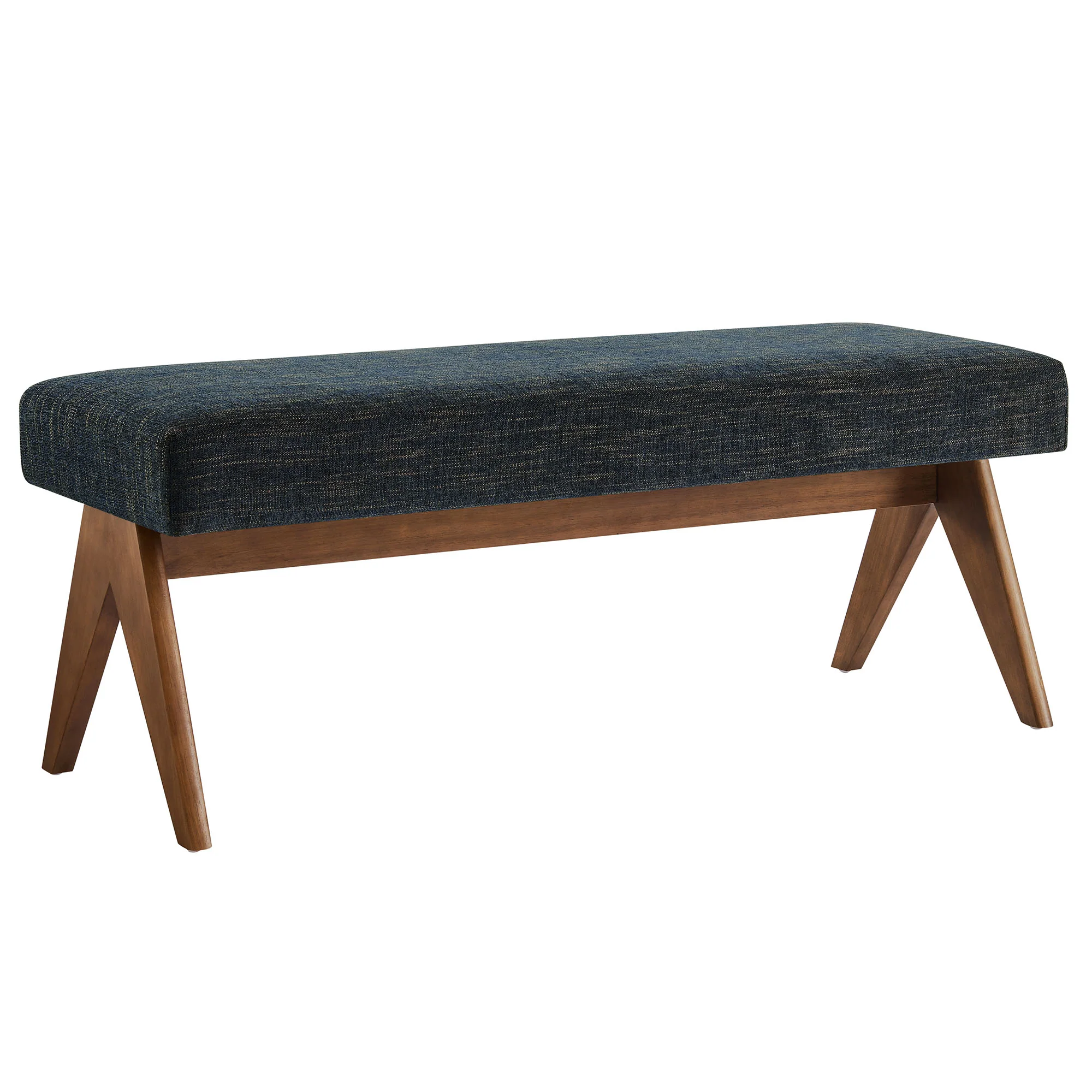 Lyra 47" Fabric Upholstered Bench by Modway - Image 10