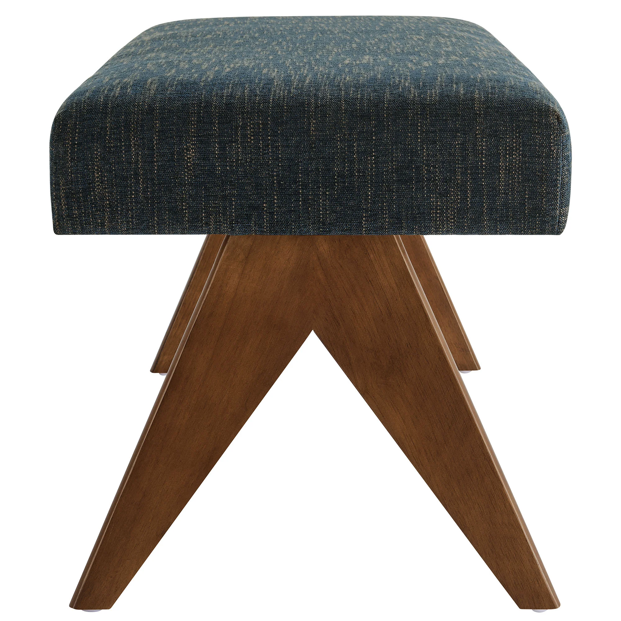 Lyra 47" Fabric Upholstered Bench by Modway - Image 11