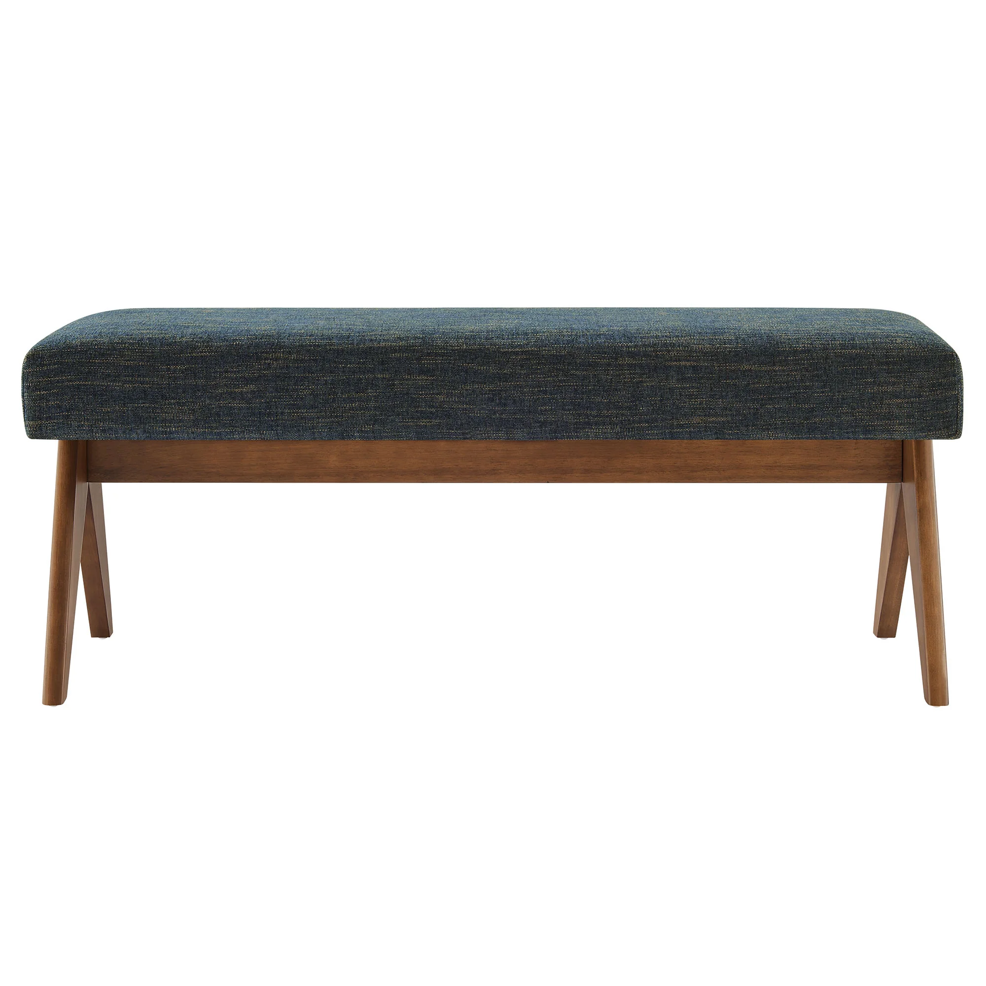 Lyra 47" Fabric Upholstered Bench by Modway - Image 12