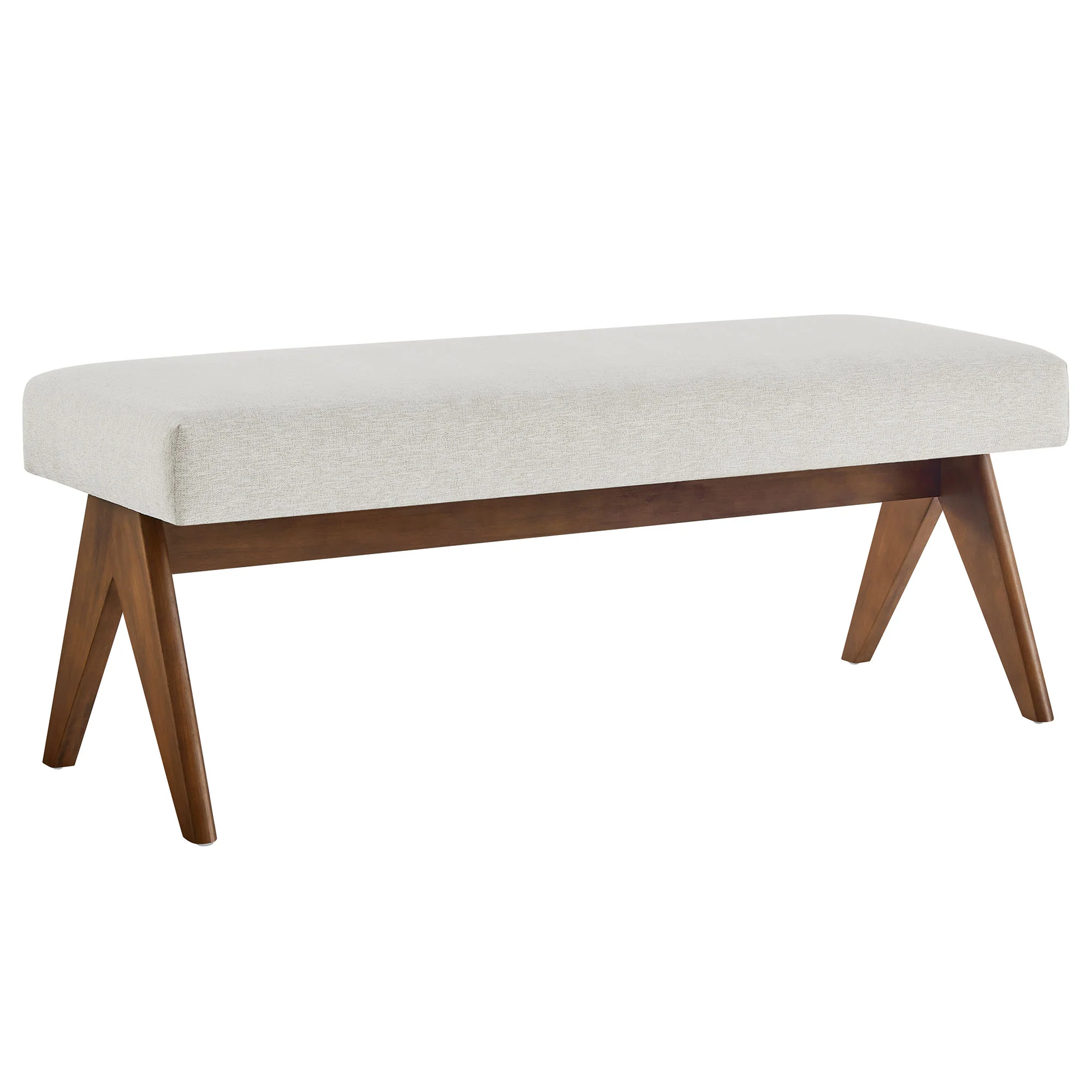 Lyra 47" Fabric Upholstered Bench by Modway - Image 19