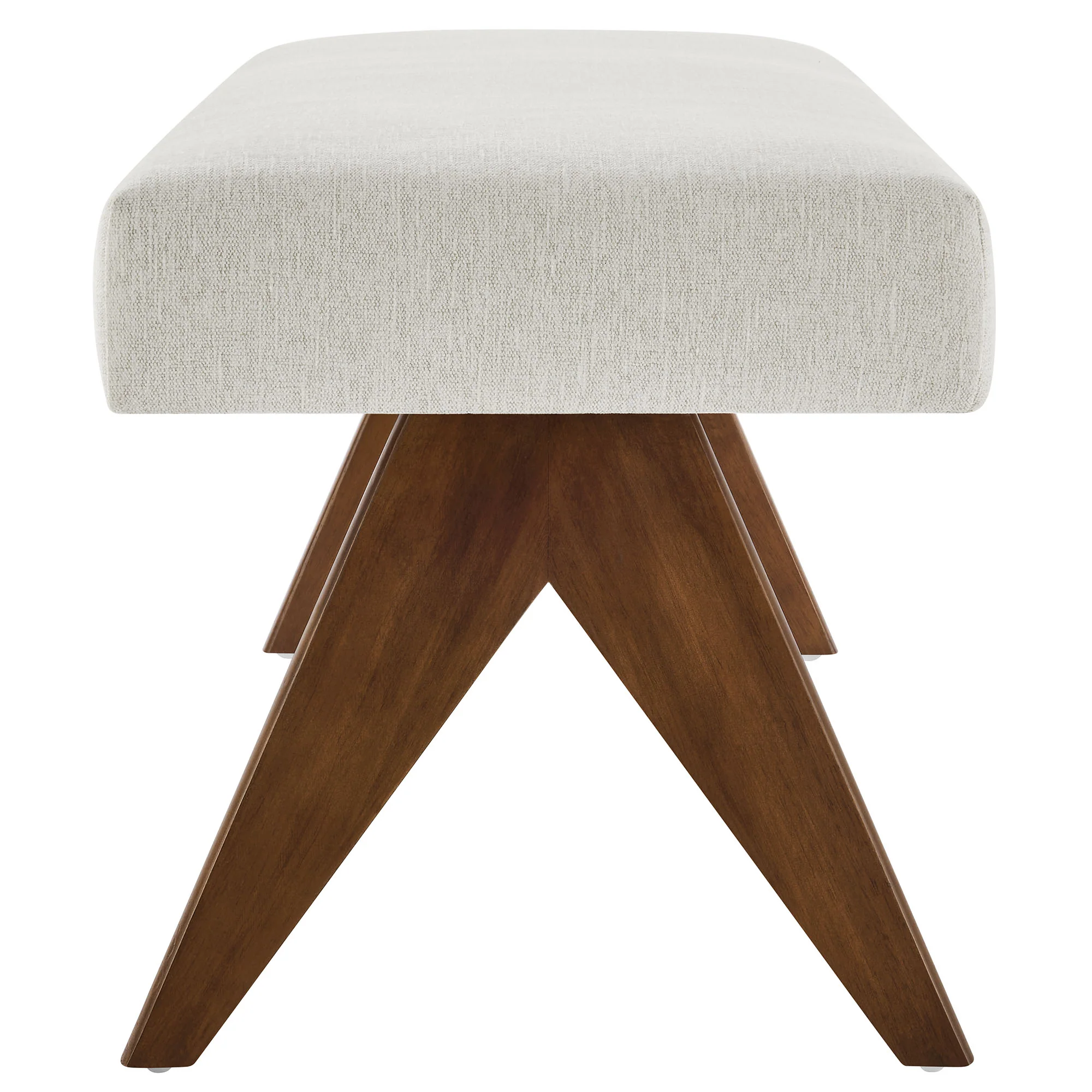 Lyra 47" Fabric Upholstered Bench by Modway - Image 20