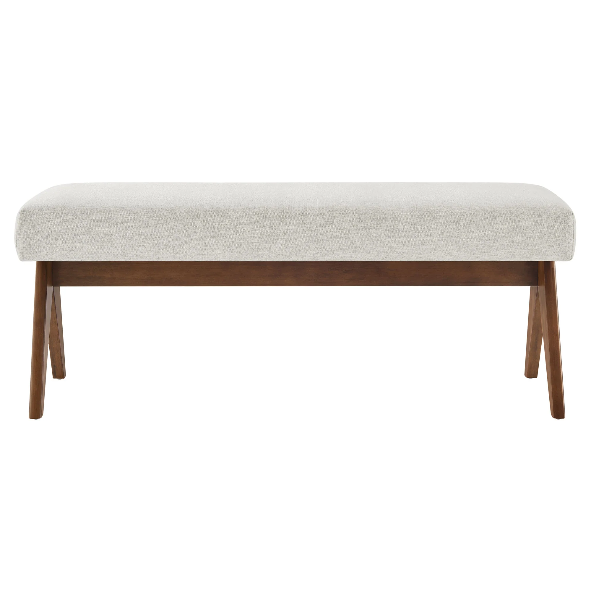 Lyra 47" Fabric Upholstered Bench by Modway - Image 21