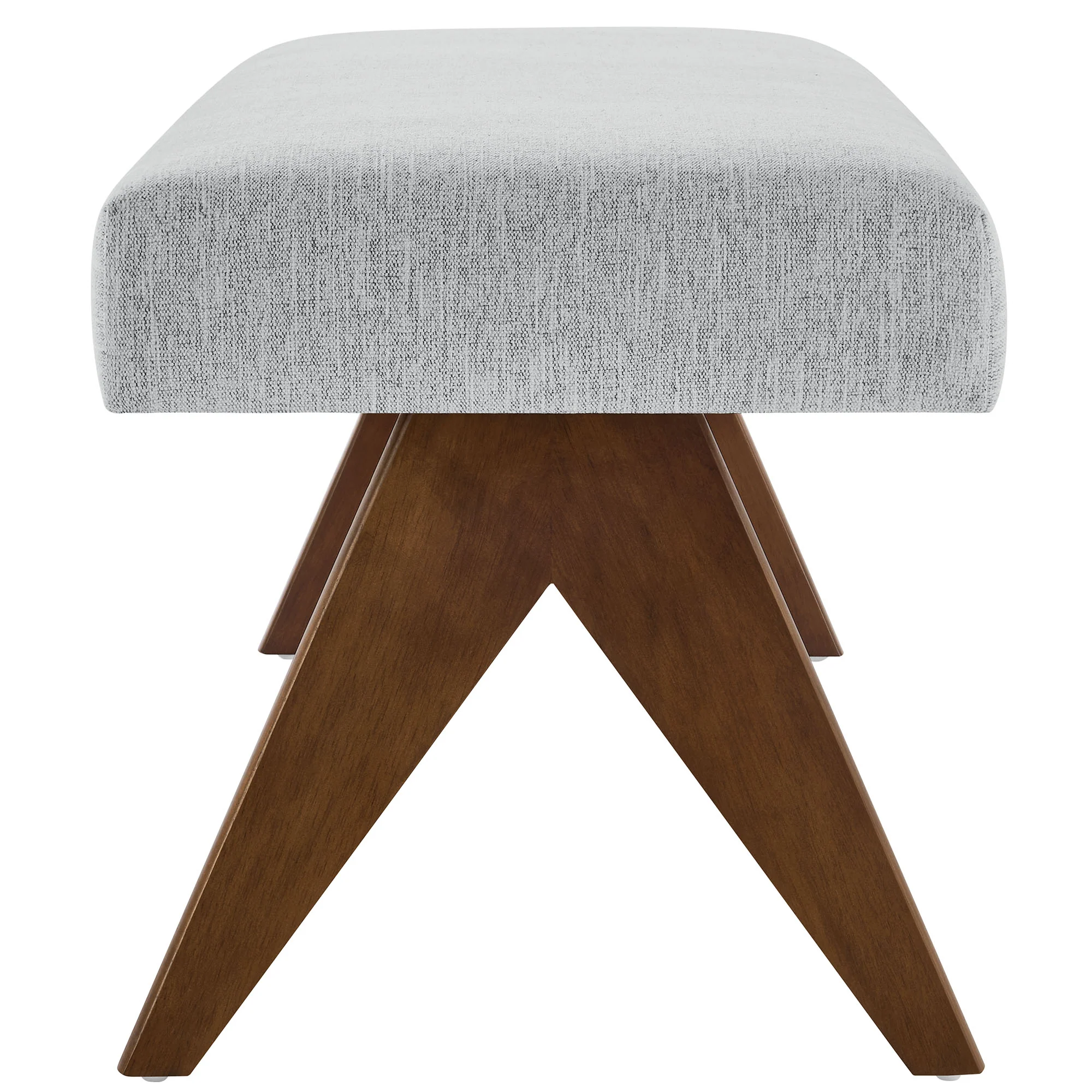 Lyra 47" Fabric Upholstered Bench by Modway - Image 29