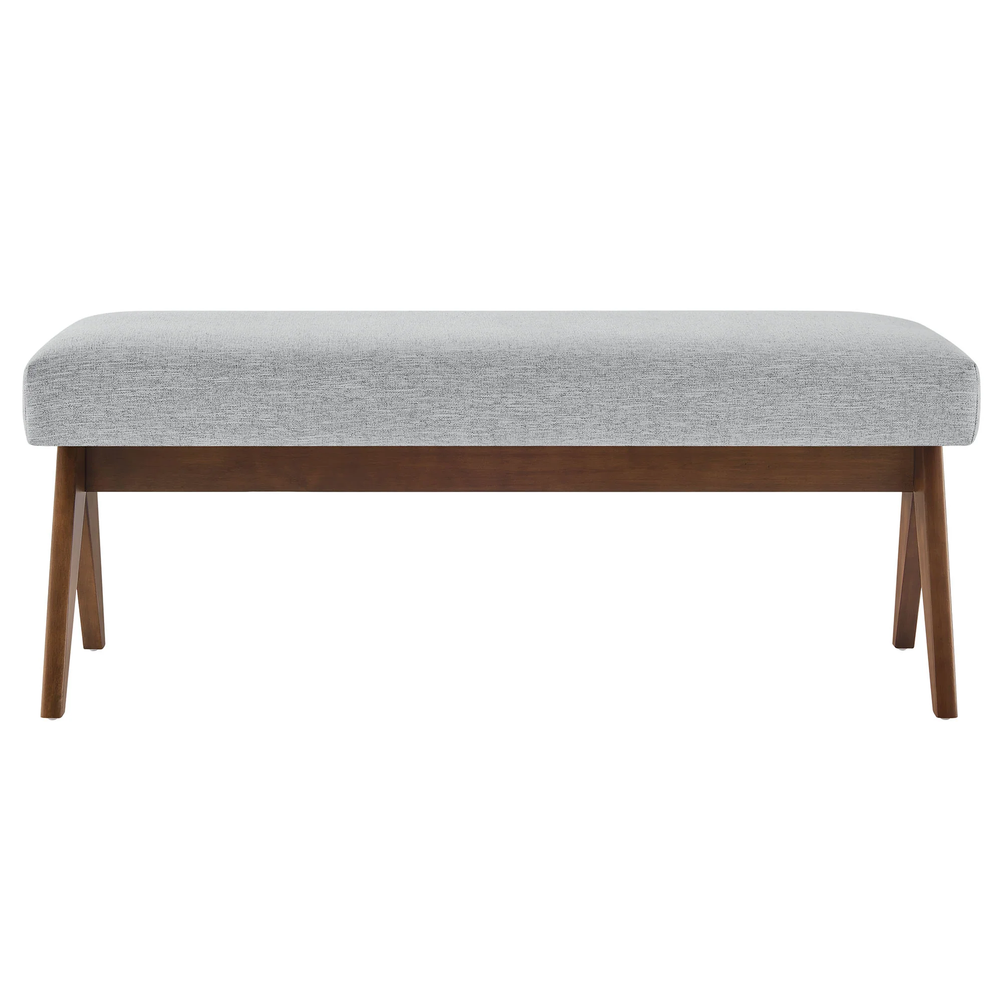 Lyra 47" Fabric Upholstered Bench by Modway - Image 30