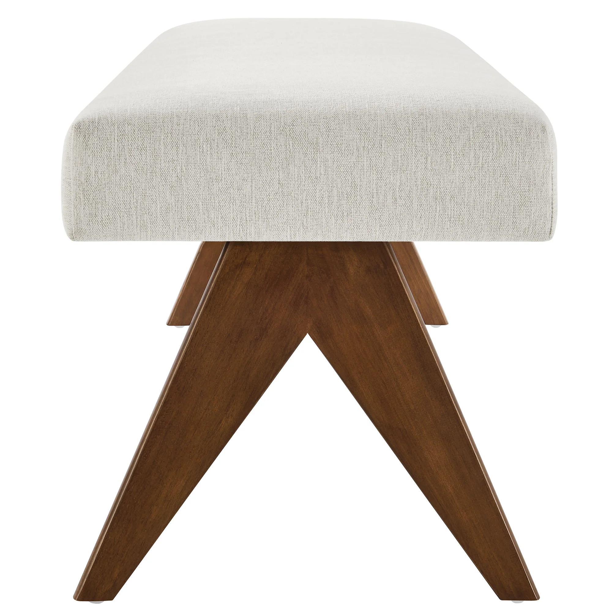 Lyra 63" Fabric Upholstered Bench by Modway - Image 20