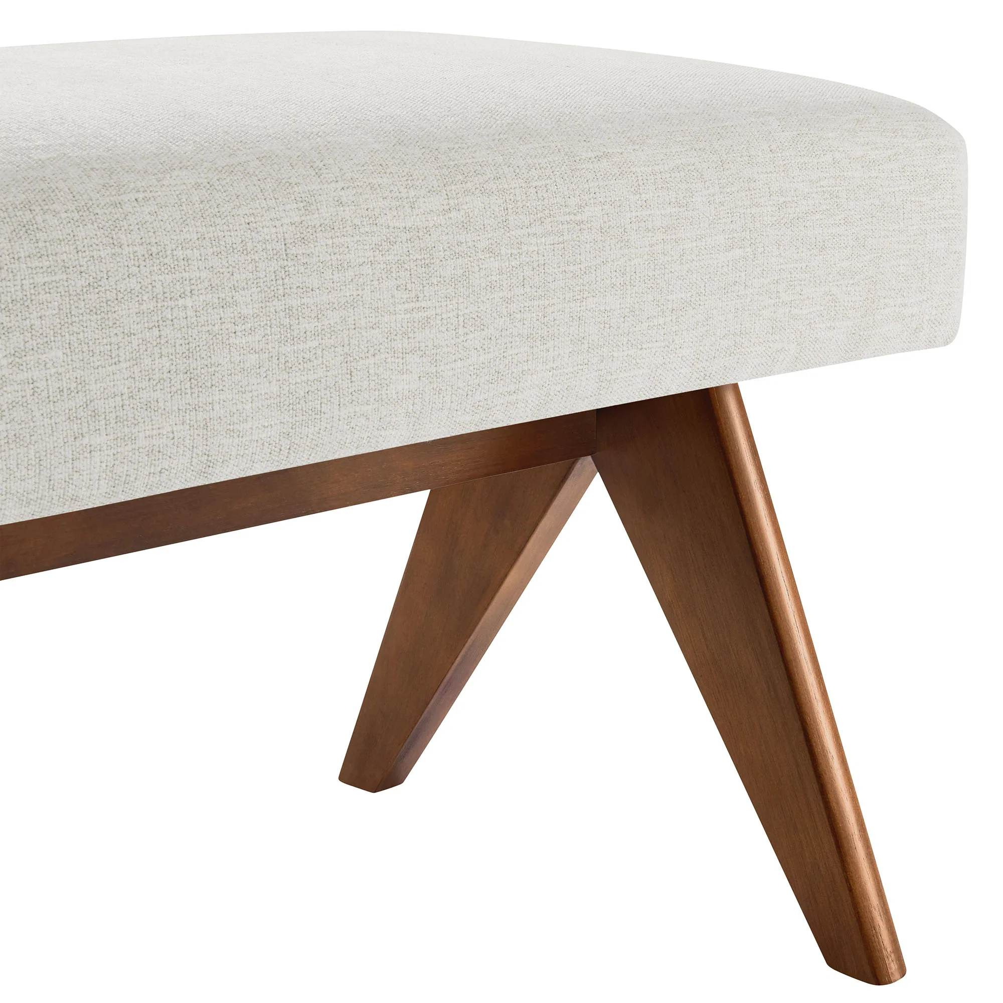 Lyra 63" Fabric Upholstered Bench by Modway - Image 22