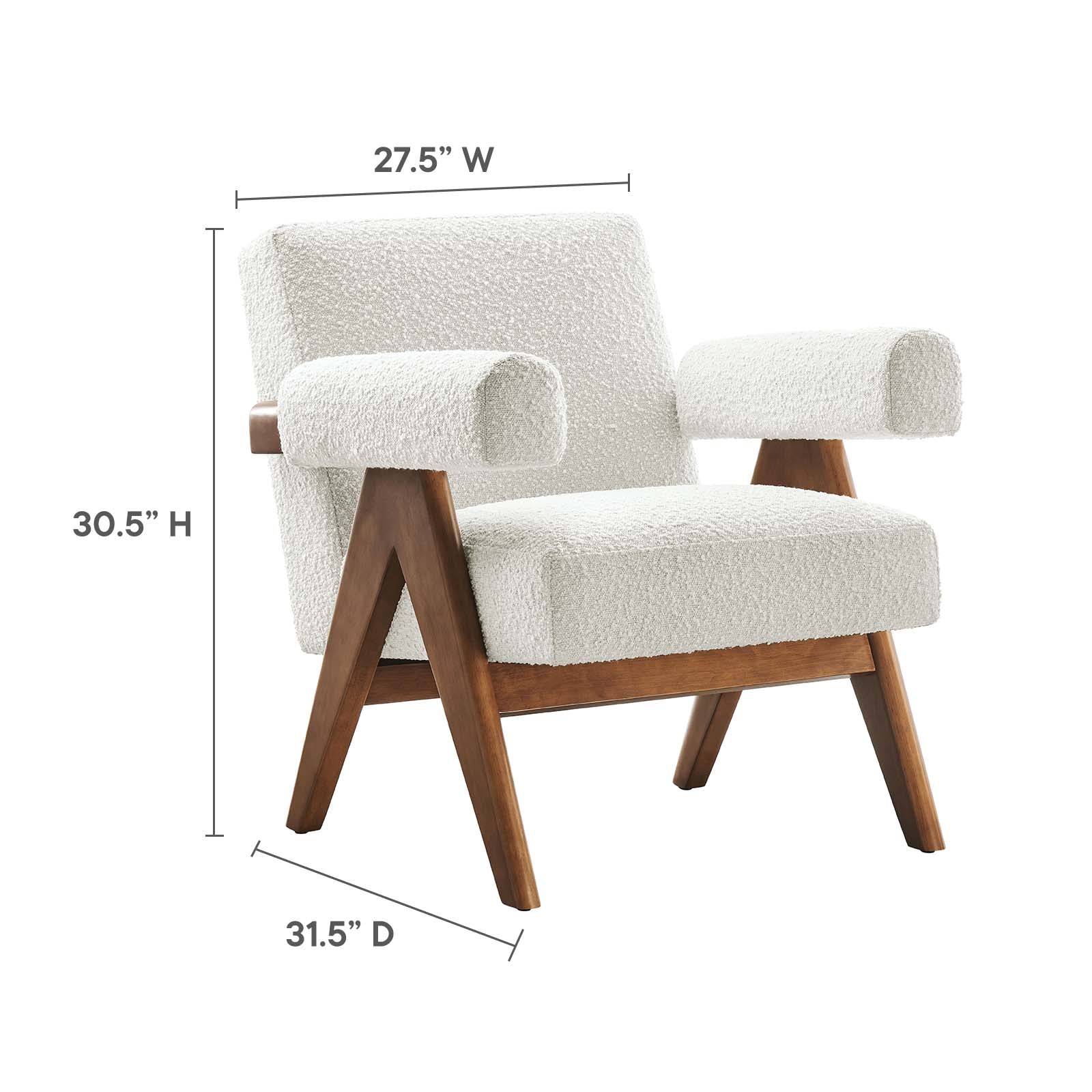 Lyra Boucle Fabric Armchair - Set of 2 By Modway - EEI-6703 - Image 16