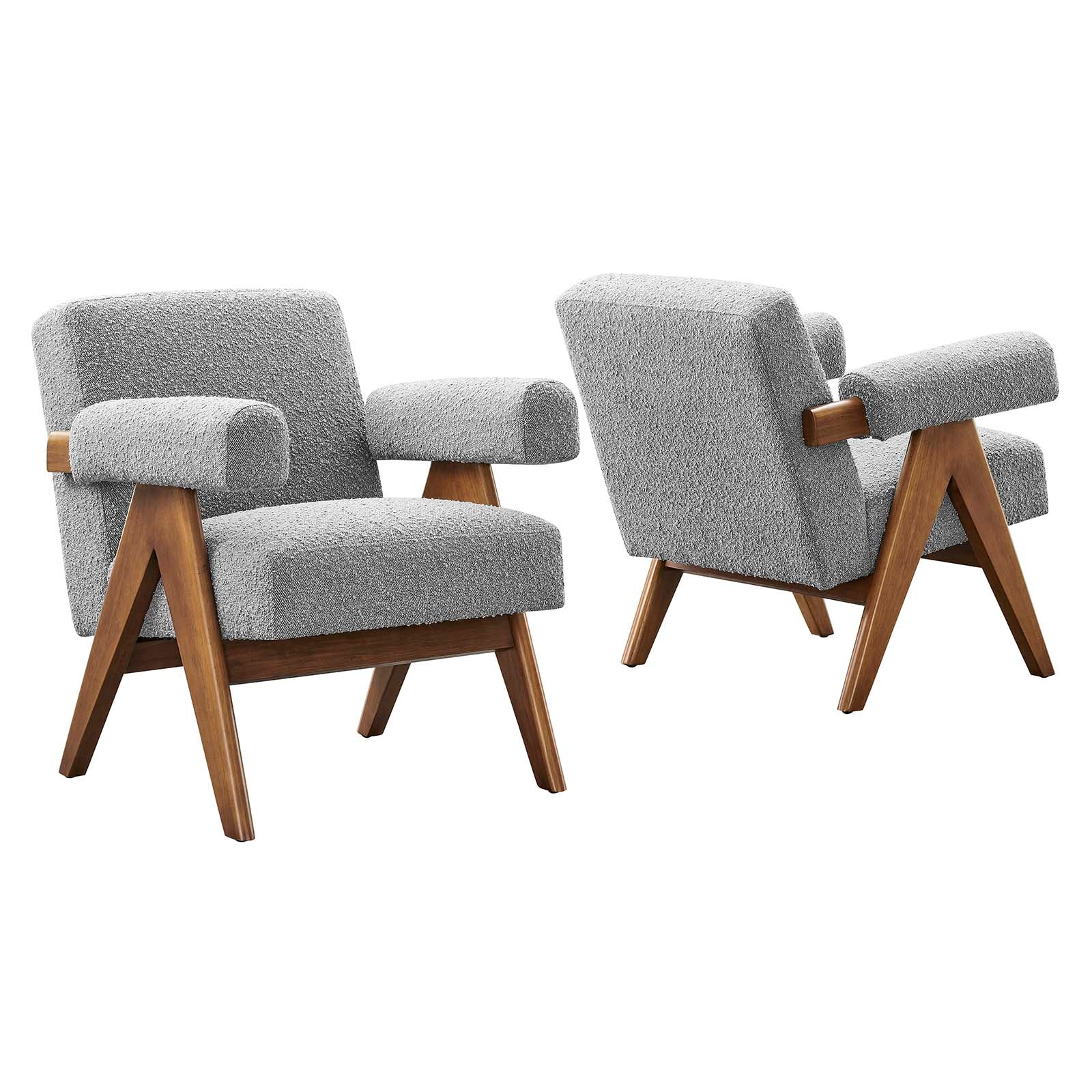 Lyra Boucle Fabric Armchair - Set of 2 By Modway - EEI-6703 - Image 17