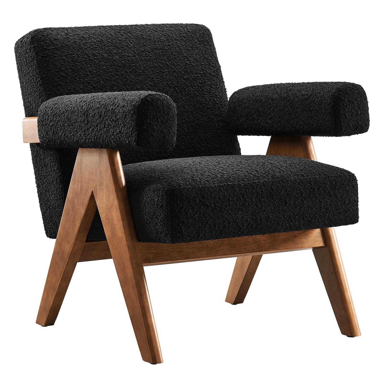 Lyra Boucle Fabric Armchair - Set of 2 By Modway - EEI-6703 - Image 2