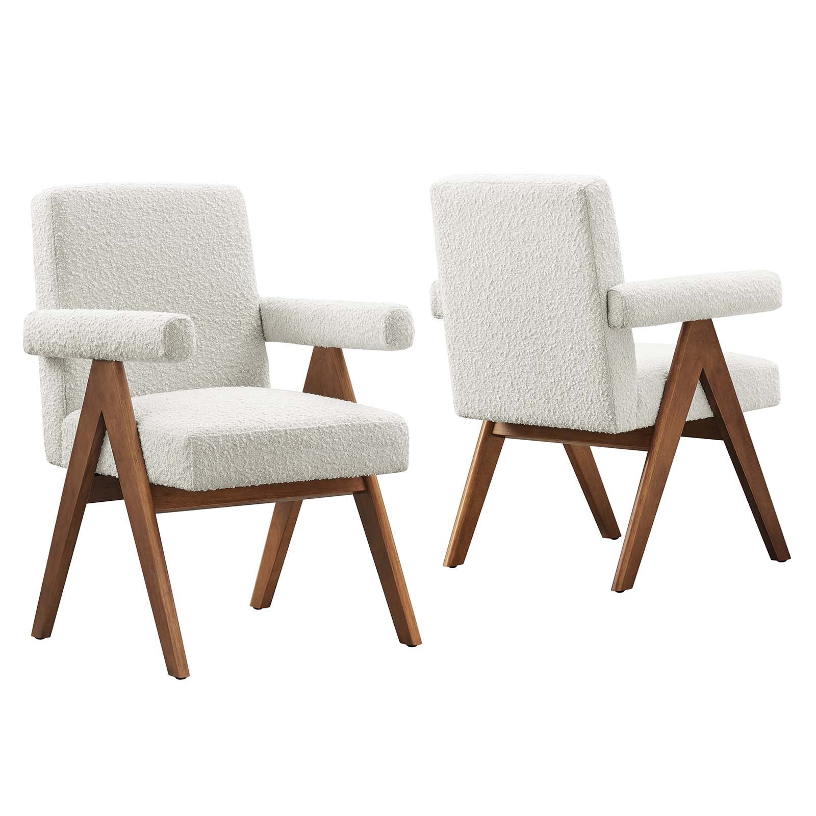 Lyra Boucle Fabric Dining Room Chair - Set of 2 By Modway - EEI-6506 - Image 10