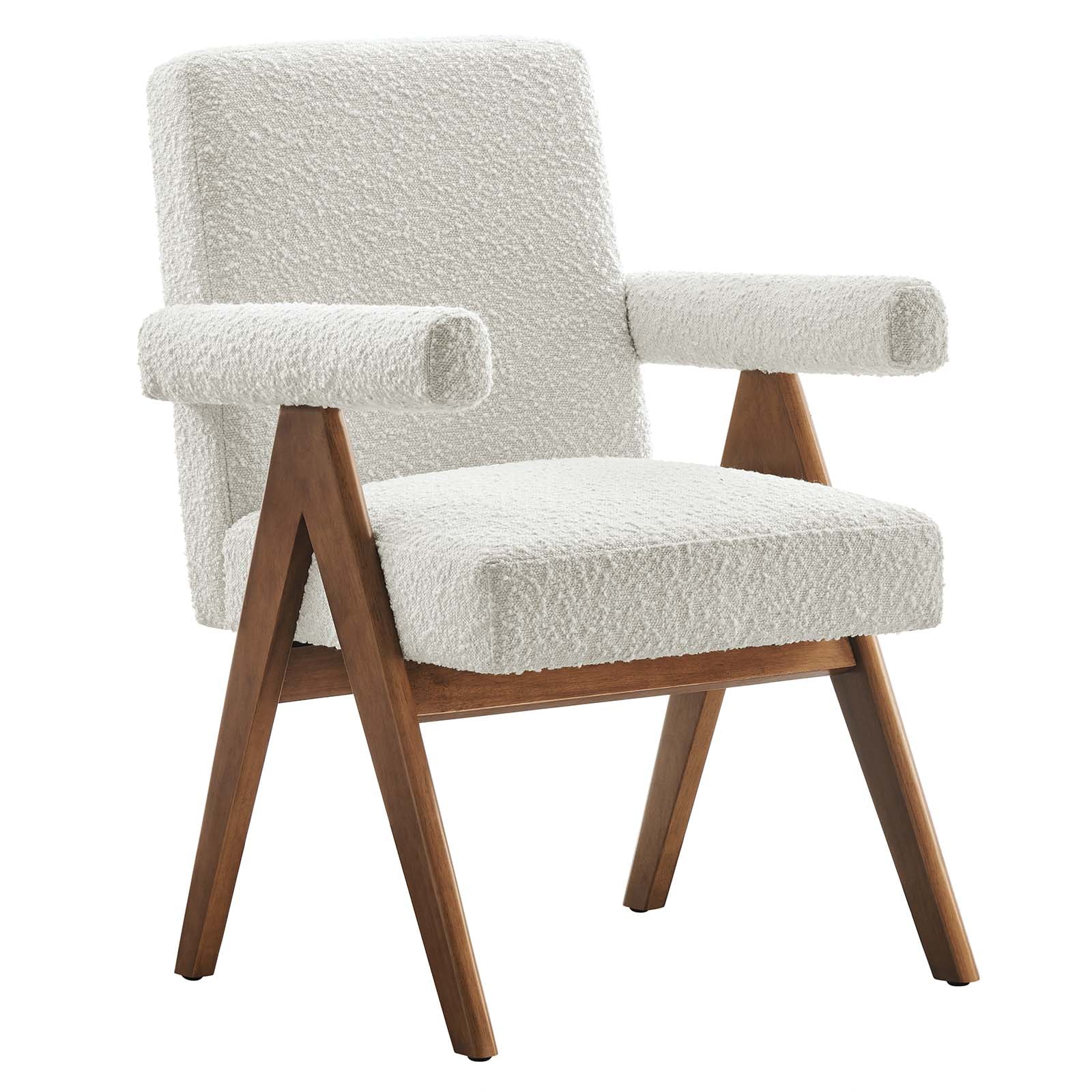 Lyra Boucle Fabric Dining Room Chair - Set of 2 By Modway - EEI-6506 - Image 12