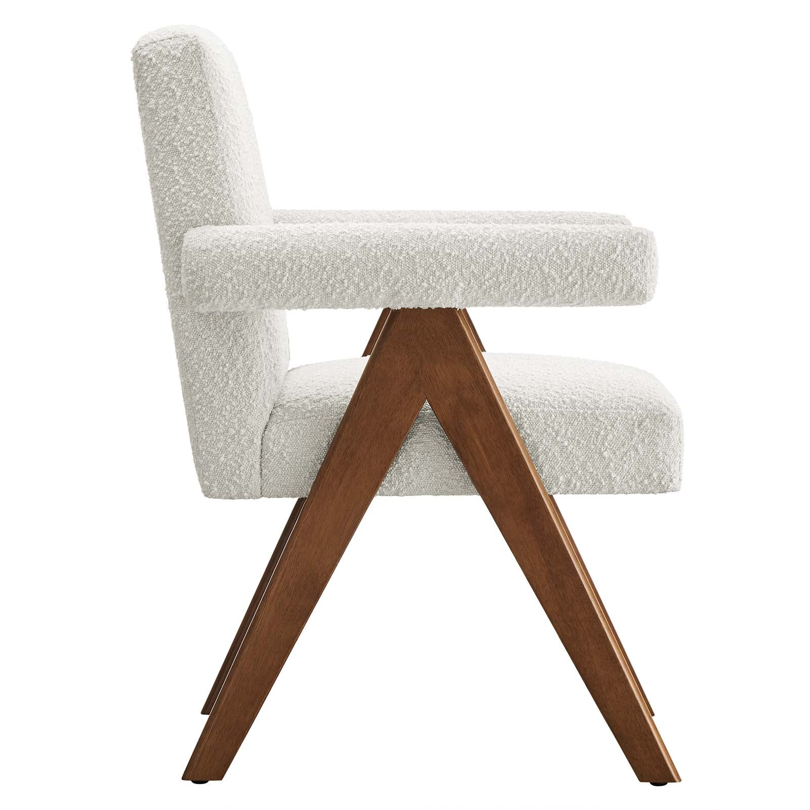 Lyra Boucle Fabric Dining Room Chair - Set of 2 By Modway - EEI-6506 - Image 13