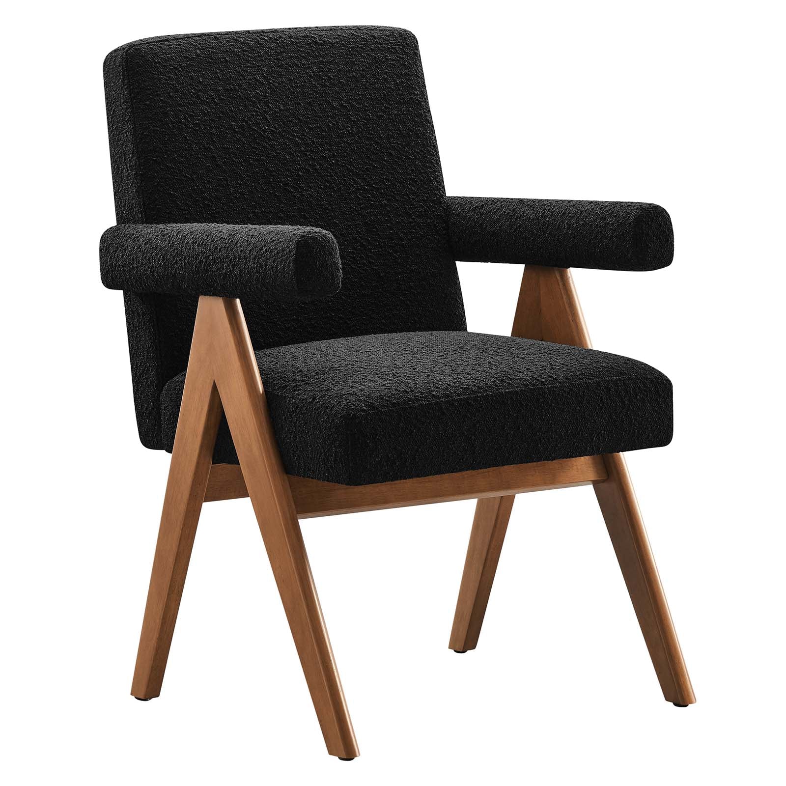 Lyra Boucle Fabric Dining Room Chair - Set of 2 By Modway - EEI-6506 - Image 3