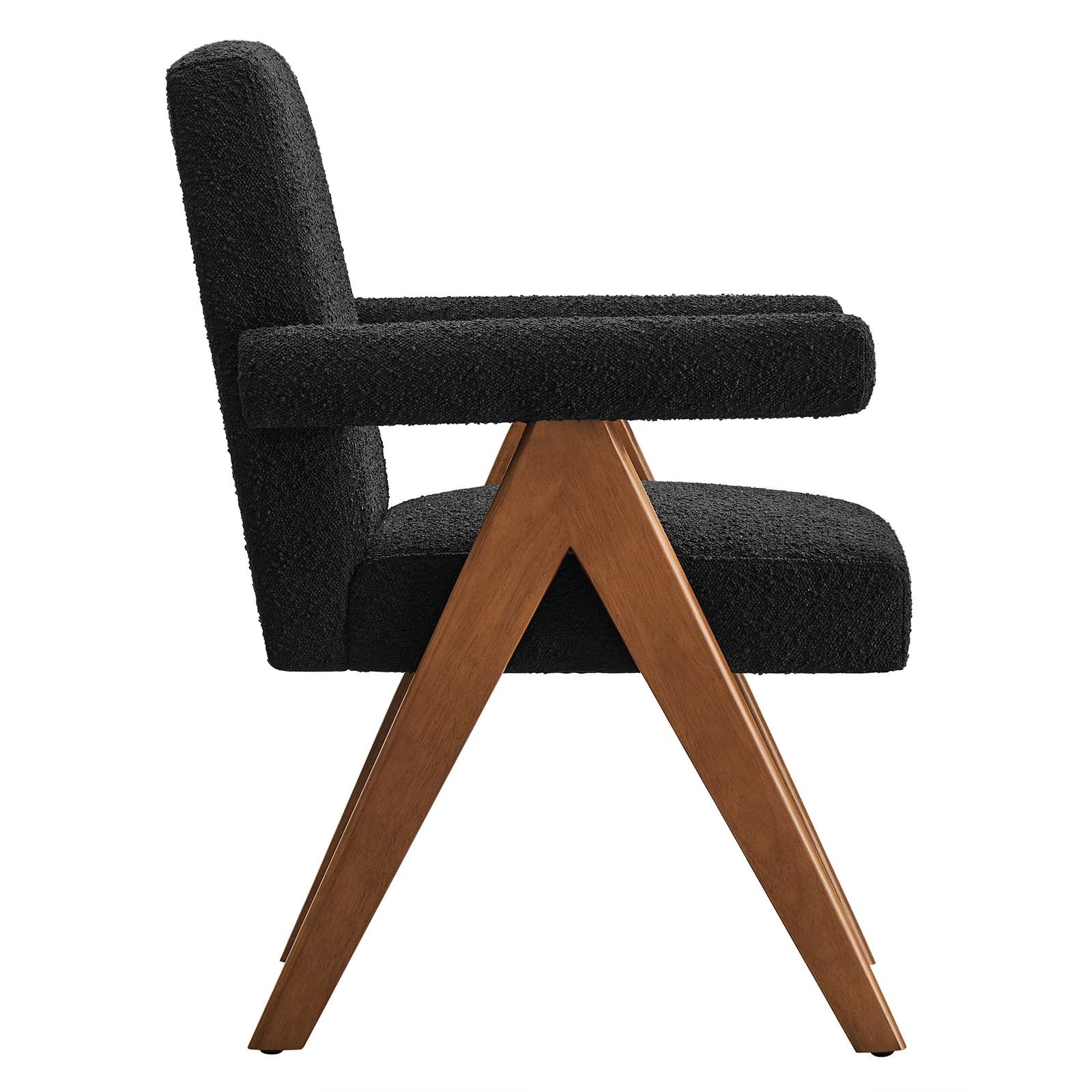 Lyra Boucle Fabric Dining Room Chair - Set of 2 By Modway - EEI-6506 - Image 4