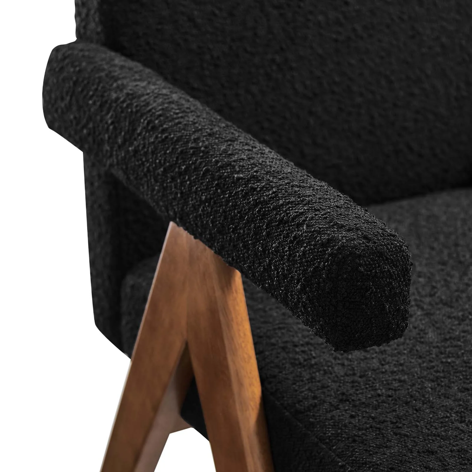 Lyra Boucle Fabric Dining Room Chair - Set of 2 By Modway - EEI-6506 - Image 7