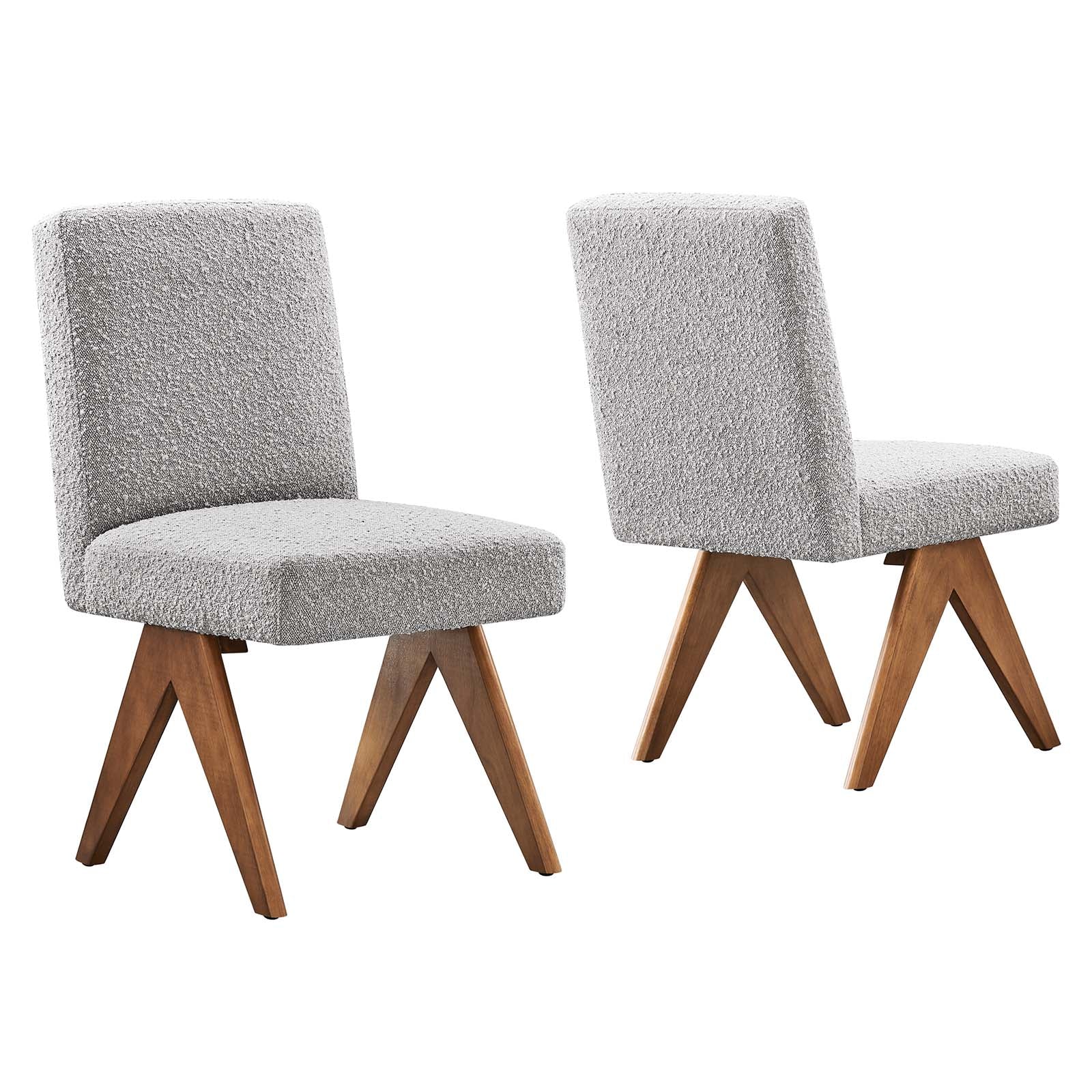 Lyra Boucle Fabric Dining Room Side Chair - Set of 2 By Modway - EEI-6508 - Image 19