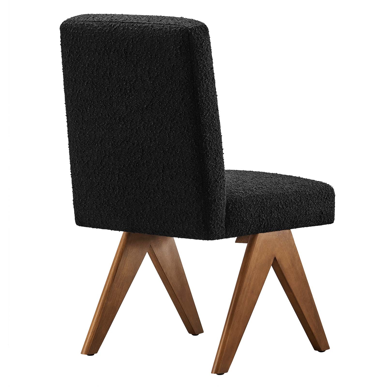 Lyra Boucle Fabric Dining Room Side Chair - Set of 2 By Modway - EEI-6508 - Image 4