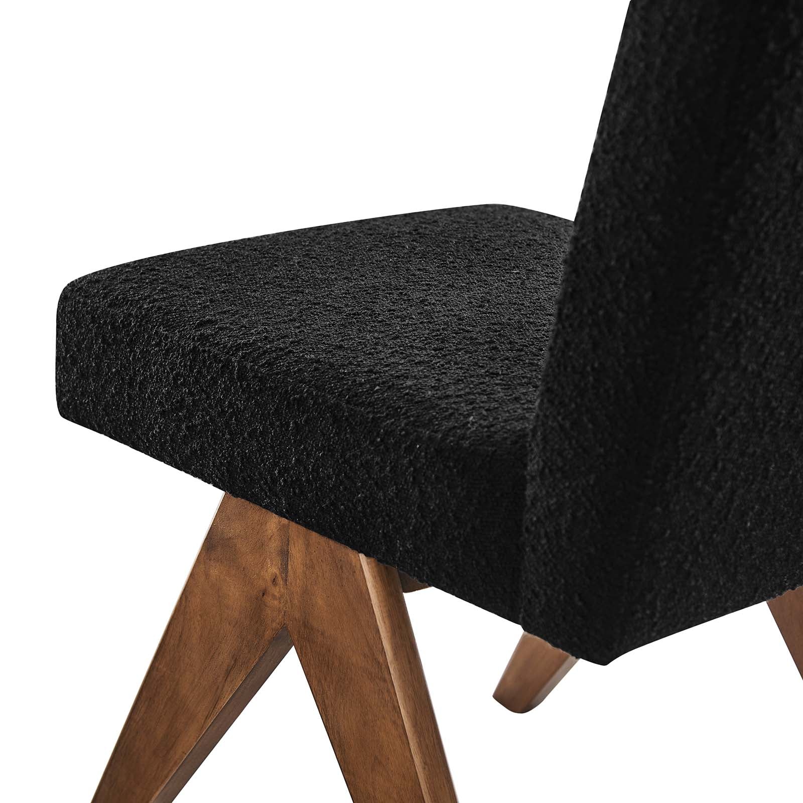 Lyra Boucle Fabric Dining Room Side Chair - Set of 2 By Modway - EEI-6508 - Image 7
