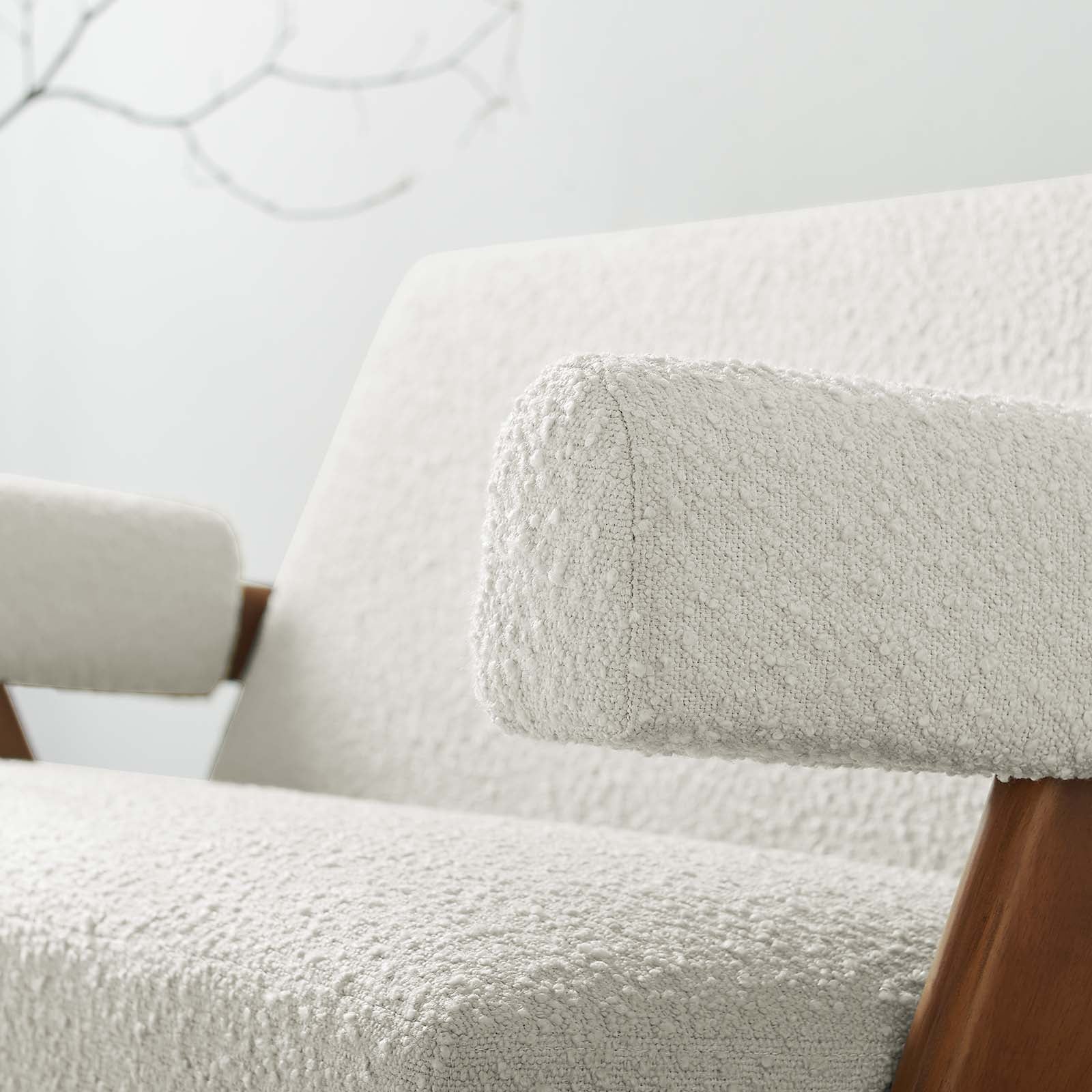 Lyra Boucle Fabric Loveseat By Modway - EEI-6504 - Image 16