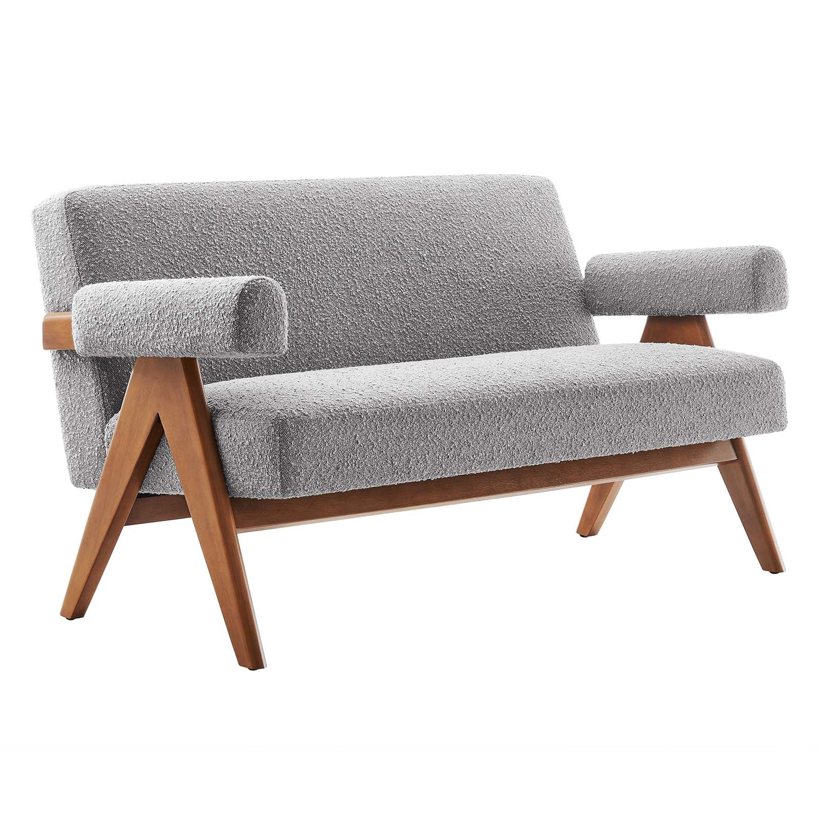 Lyra Boucle Fabric Loveseat By Modway - EEI-6504 - Image 17