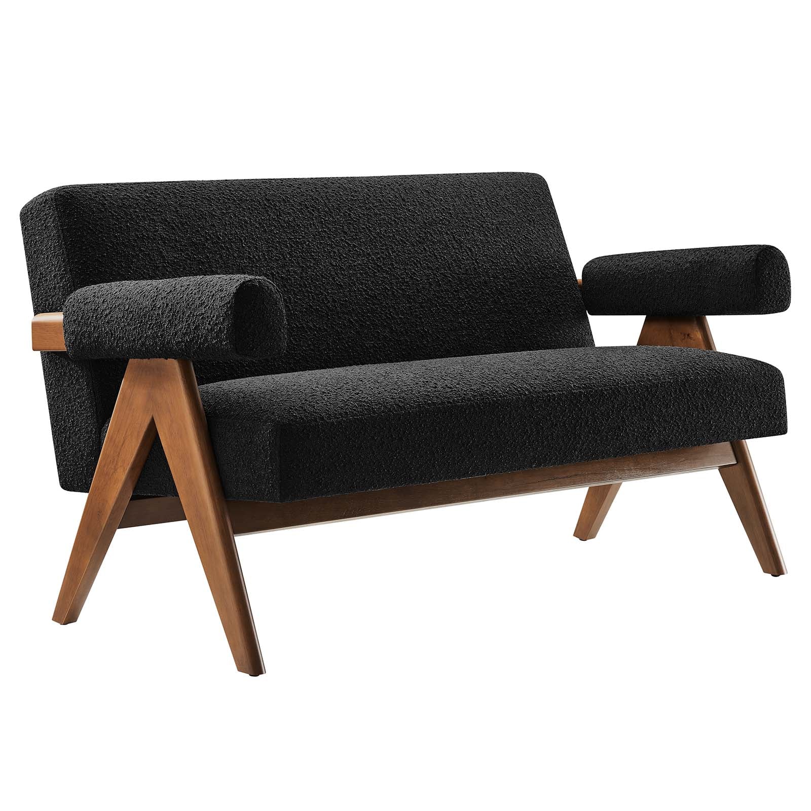 Lyra Boucle Fabric Loveseat By Modway - EEI-6504 - Image 2