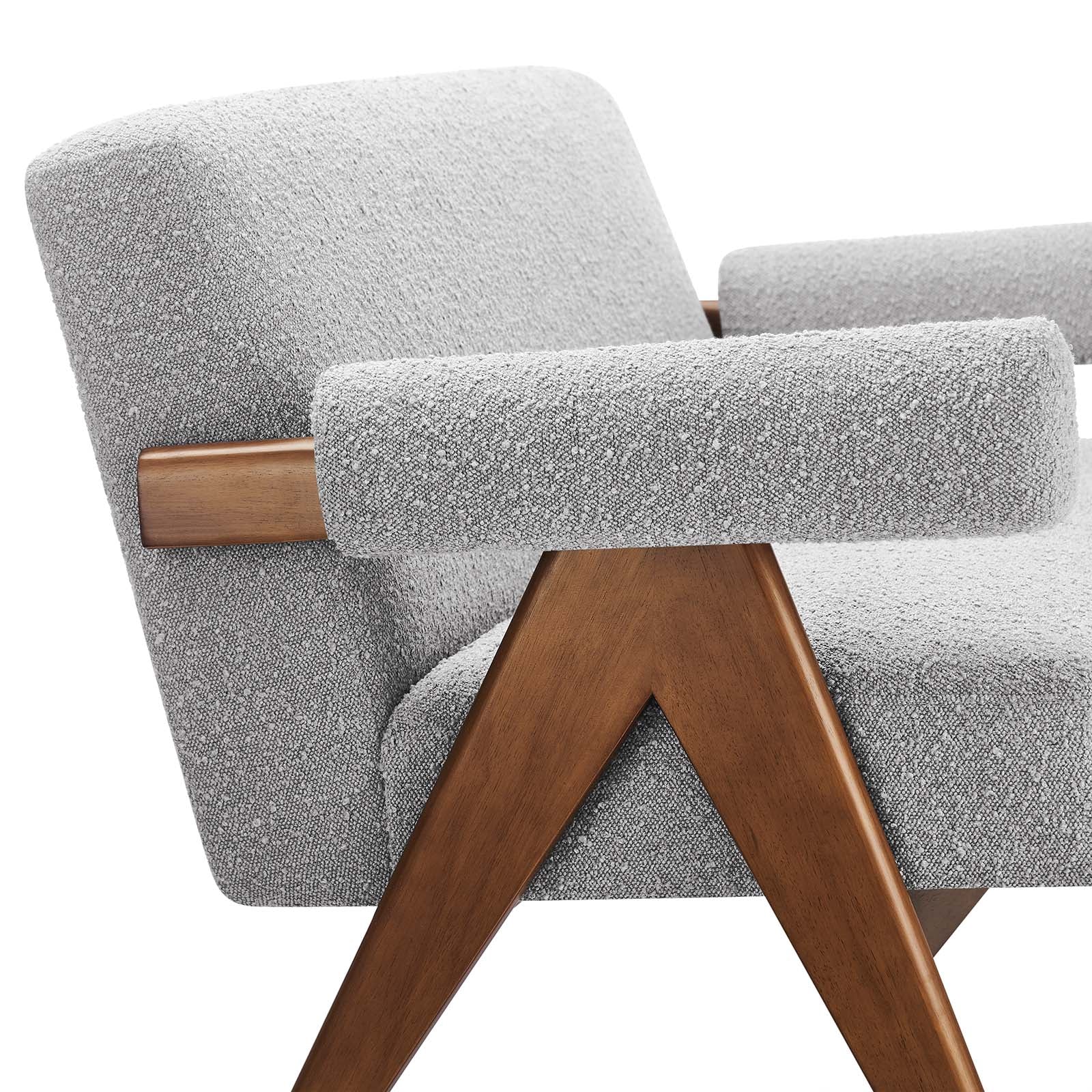 Lyra Boucle Fabric Loveseat By Modway - EEI-6504 - Image 21