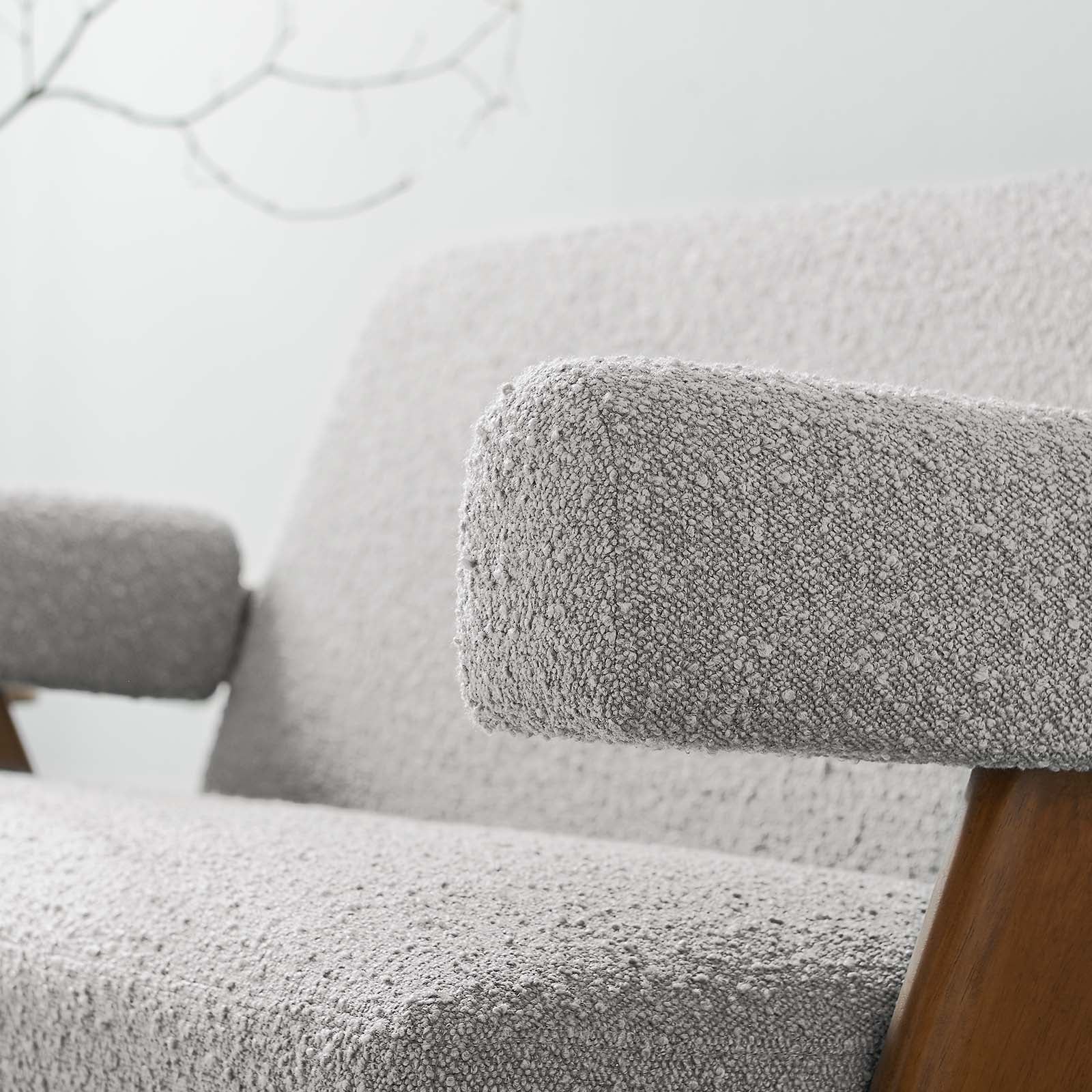 Lyra Boucle Fabric Loveseat By Modway - EEI-6504 - Image 24