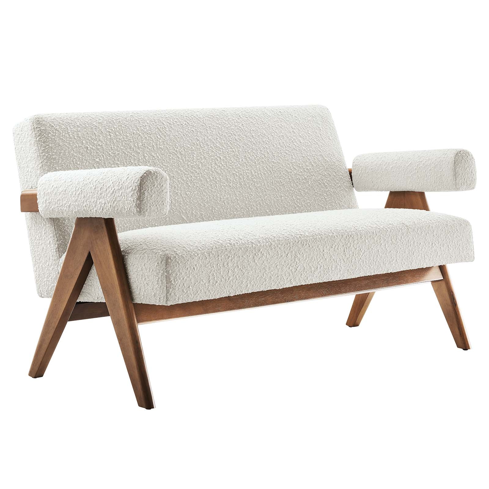 Lyra Boucle Fabric Loveseat By Modway - EEI-6504 - Image 9