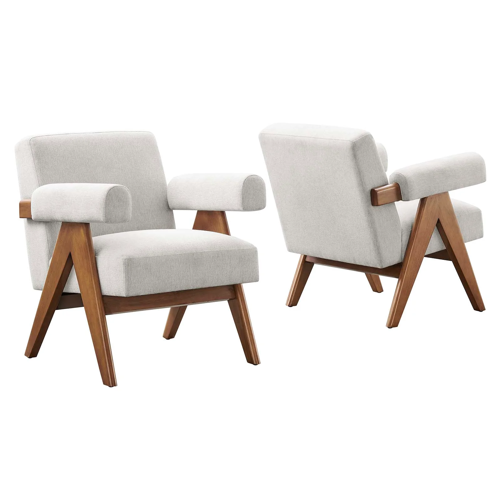 Lyra Fabric Armchair - Set of 2 By Modway - EEI-6704 - Image 17