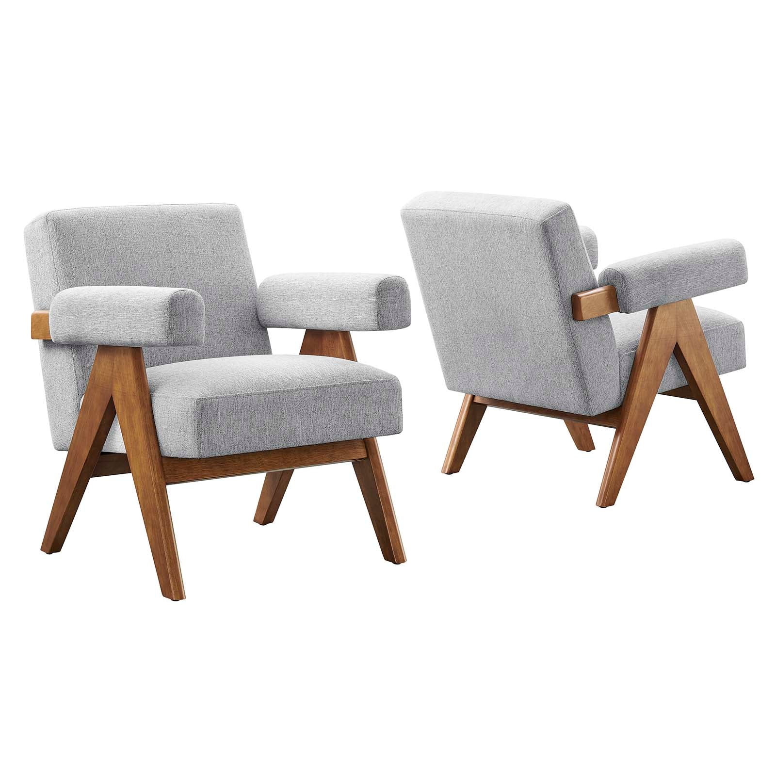 Lyra Fabric Armchair - Set of 2 By Modway - EEI-6704 - Image 25
