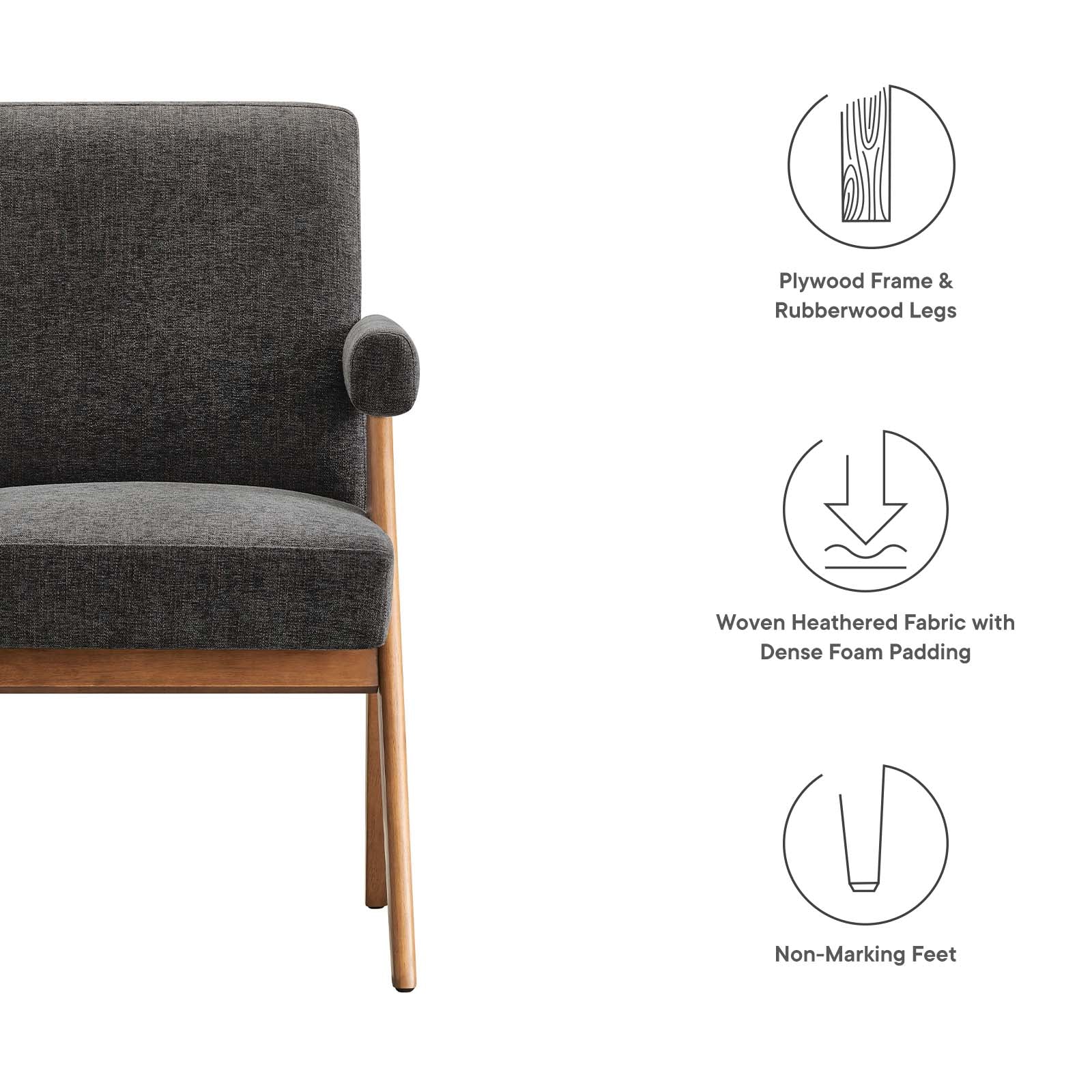Lyra Fabric Dining Room Chair - Set of 2 By Modway - EEI-6507 - Image 8