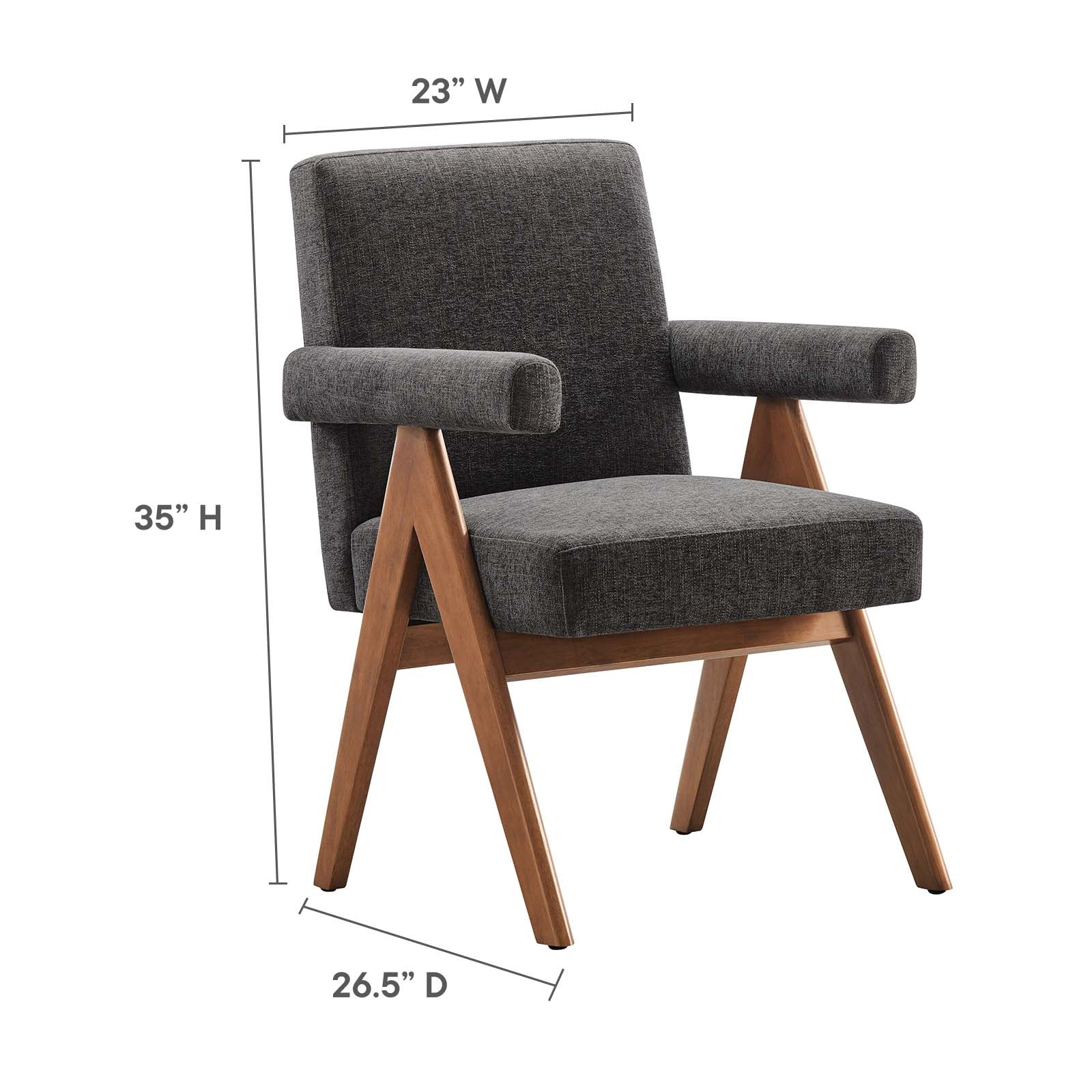 Lyra Fabric Dining Room Chair - Set of 2 By Modway - EEI-6507 - Image 9