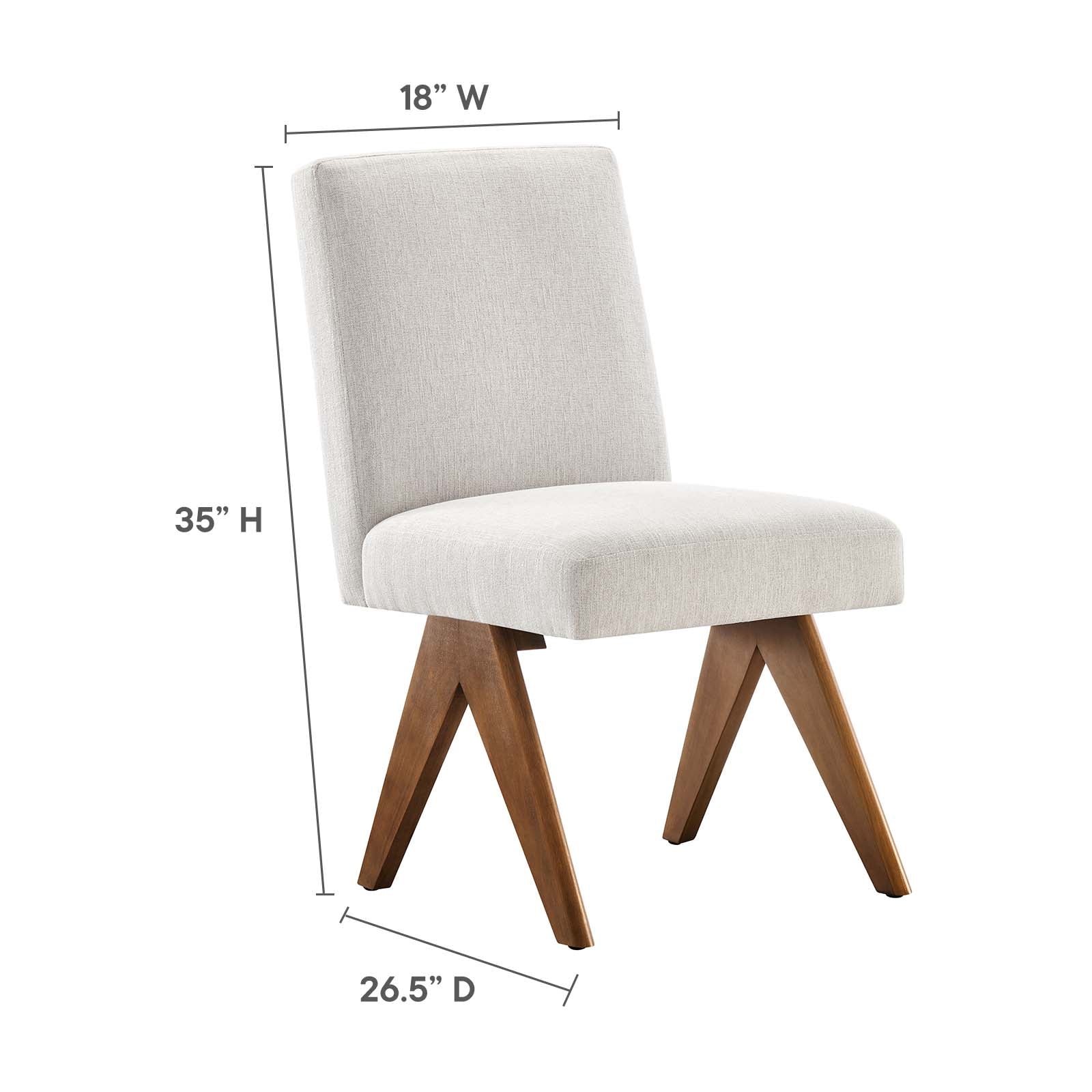 Lyra Fabric Dining Room Side Chair - Set of 2 By Modway - EEI-6509 - Image 27