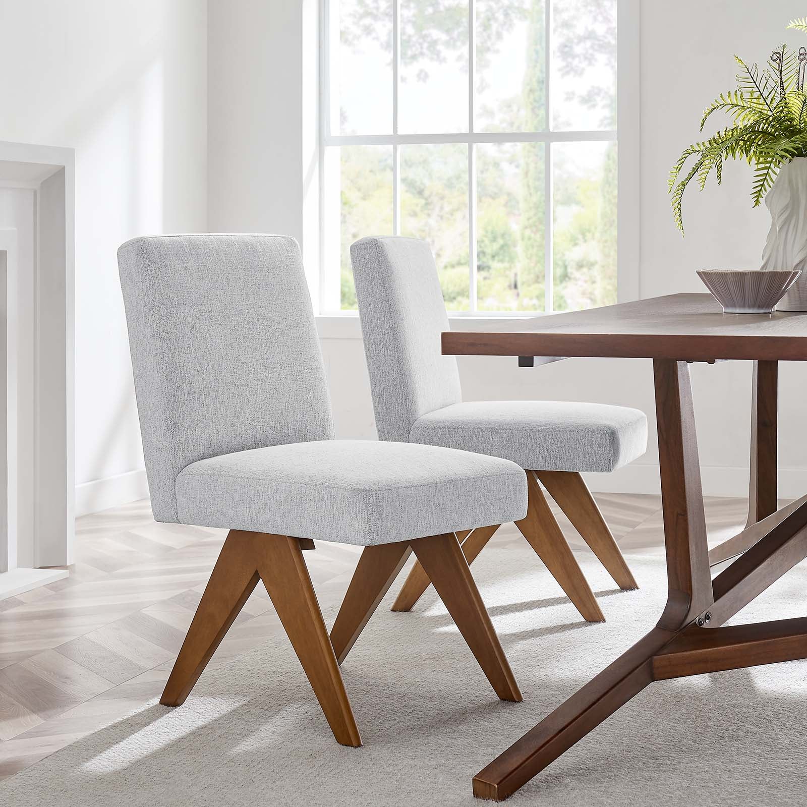 Lyra Fabric Dining Room Side Chair - Set of 2 By Modway - EEI-6509 - Image 29