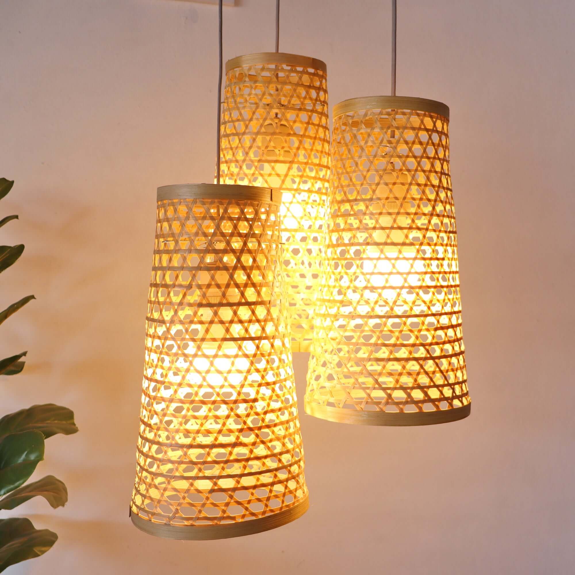 Ma Thu Son - Bamboo Pendant Light Shade By Thaihome - Image 8