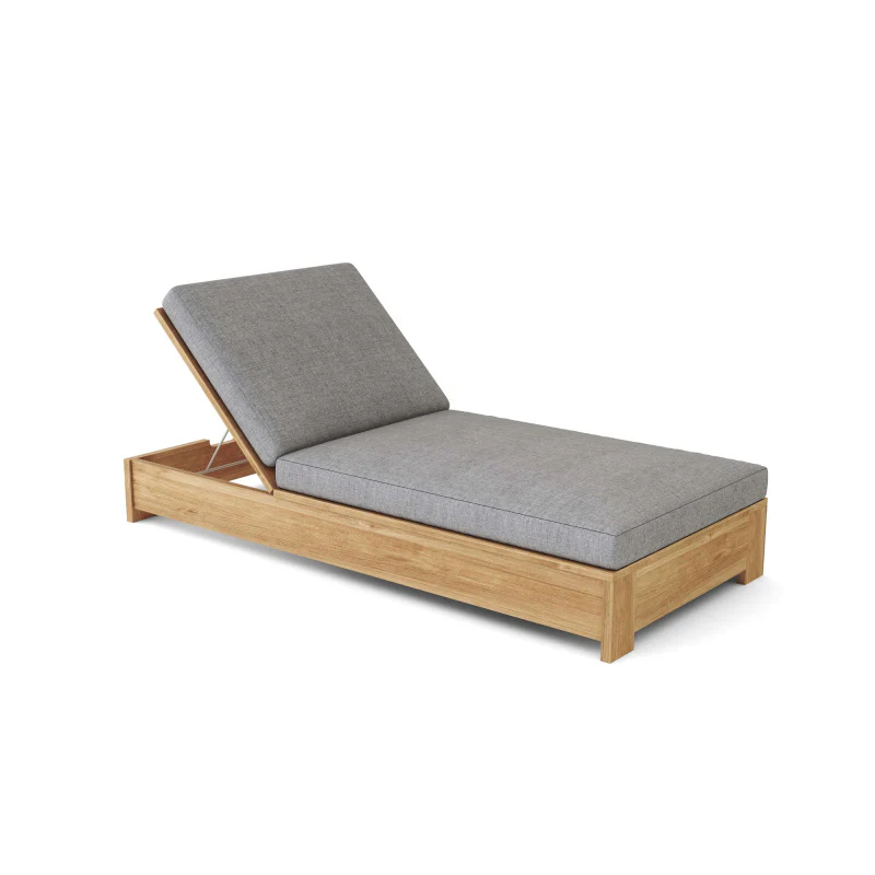 Madera Sun Lounger By Anderson Teak - Image 4