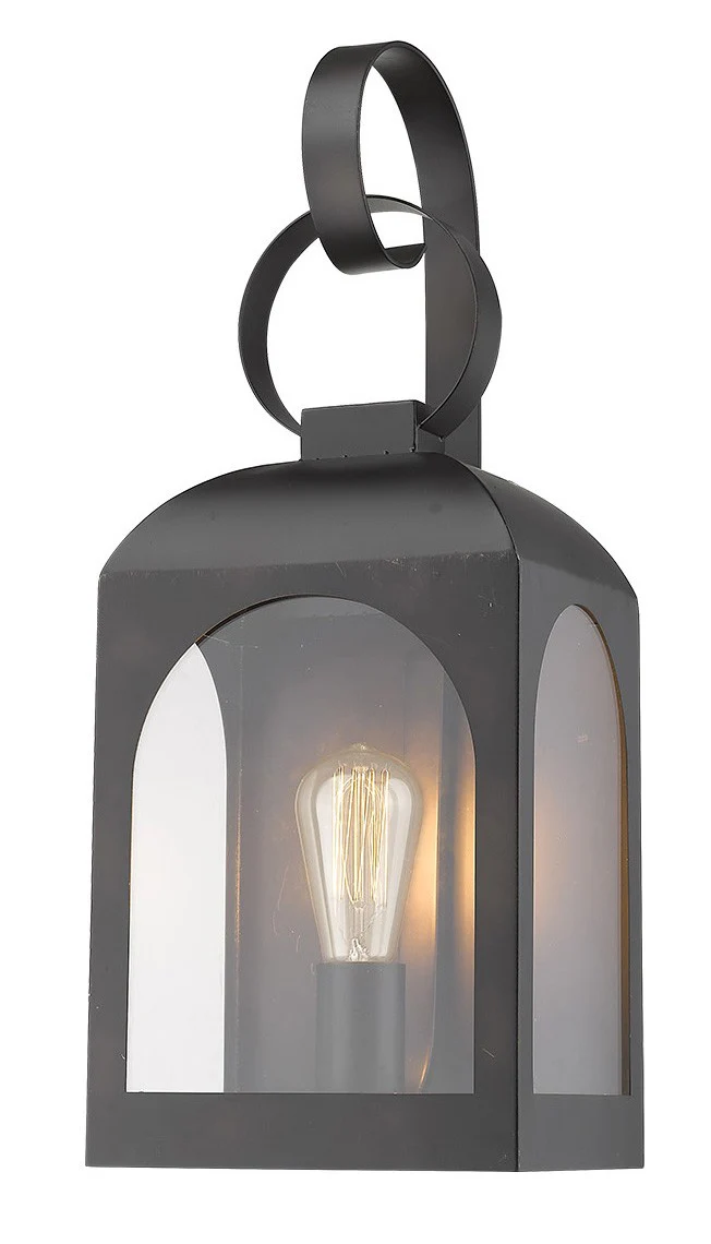 Madigan 1-Light Oil-Rubbed Bronze Wall Light By Homeroots - Image 3