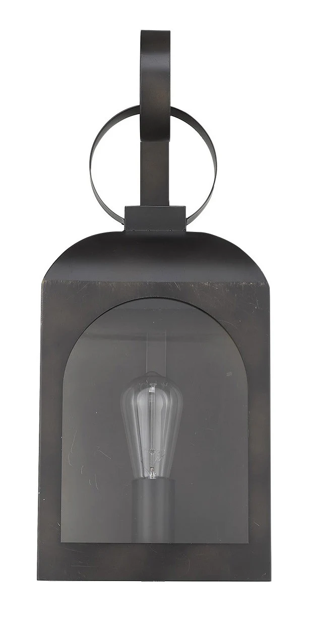 Madigan 1-Light Oil-Rubbed Bronze Wall Light By Homeroots - Image 5