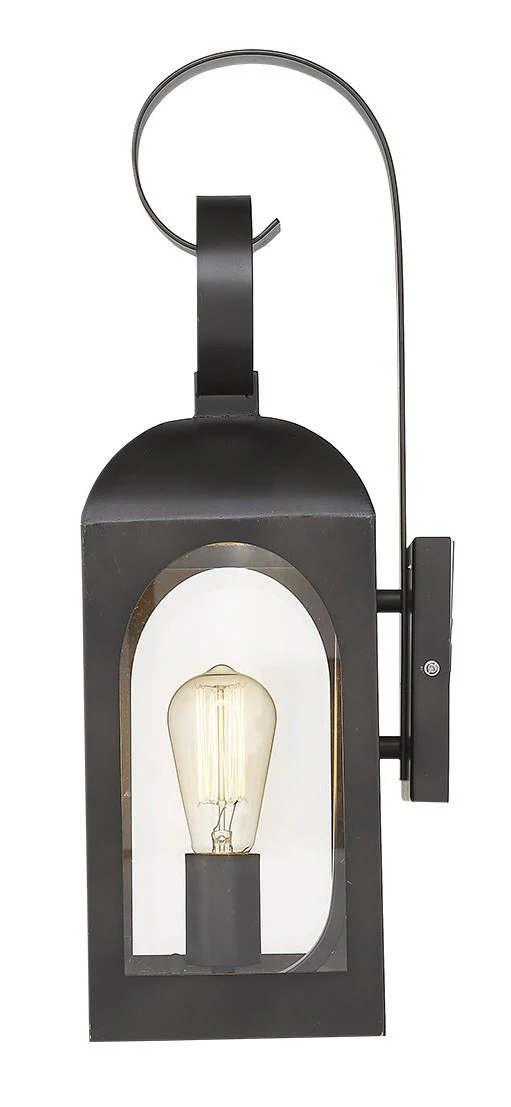 Madigan 1-Light Oil-Rubbed Bronze Wall Light By Homeroots - Image 6