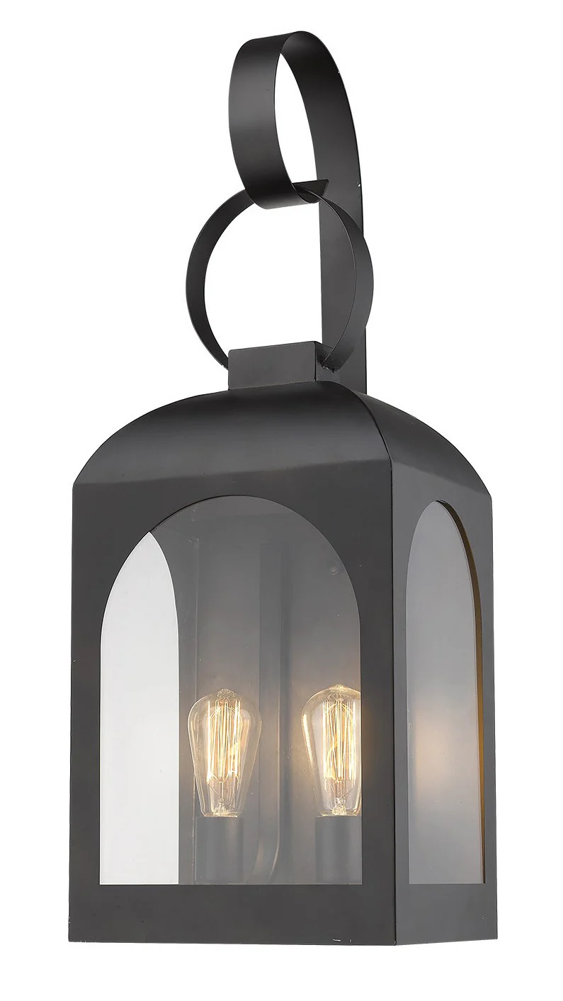 Madigan 2-Light Oil-Rubbed Bronze Wall Light By Homeroots - Image 3