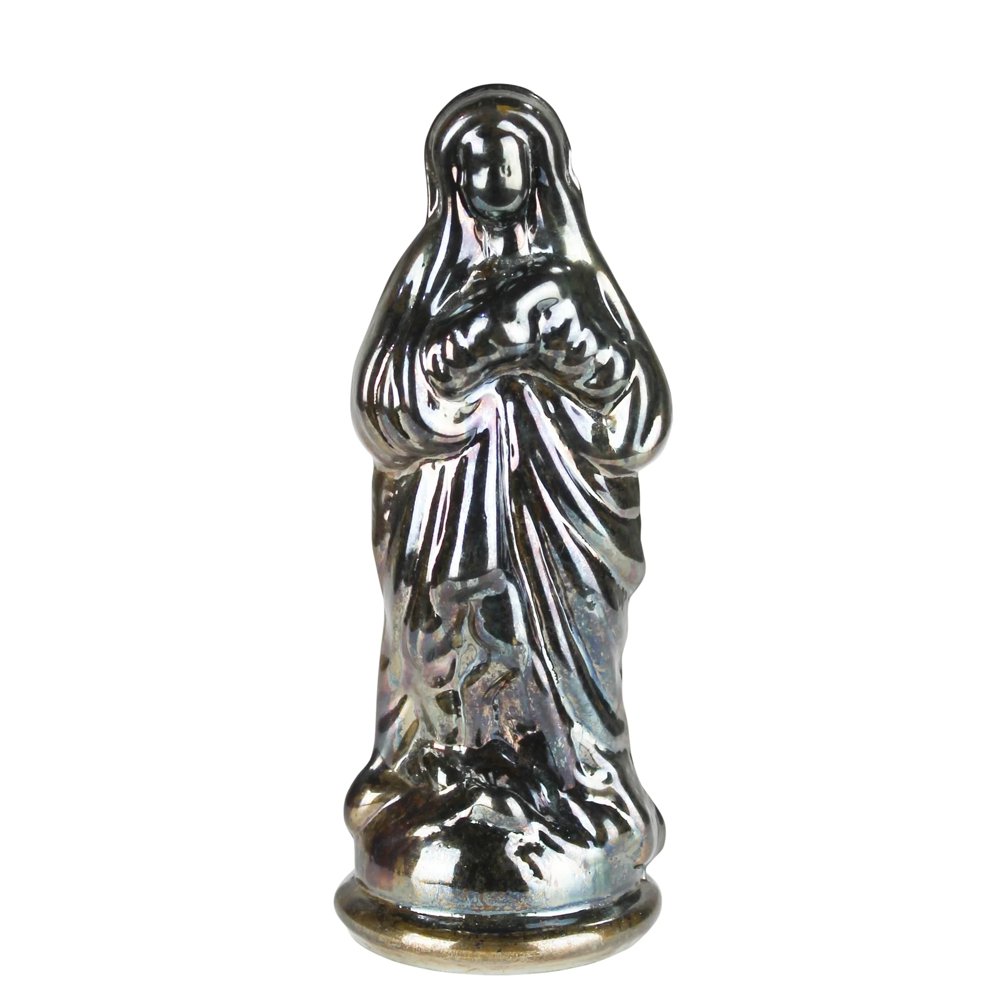 Madonna Praying, Glass Set Of 2 By HomArt - Image 2