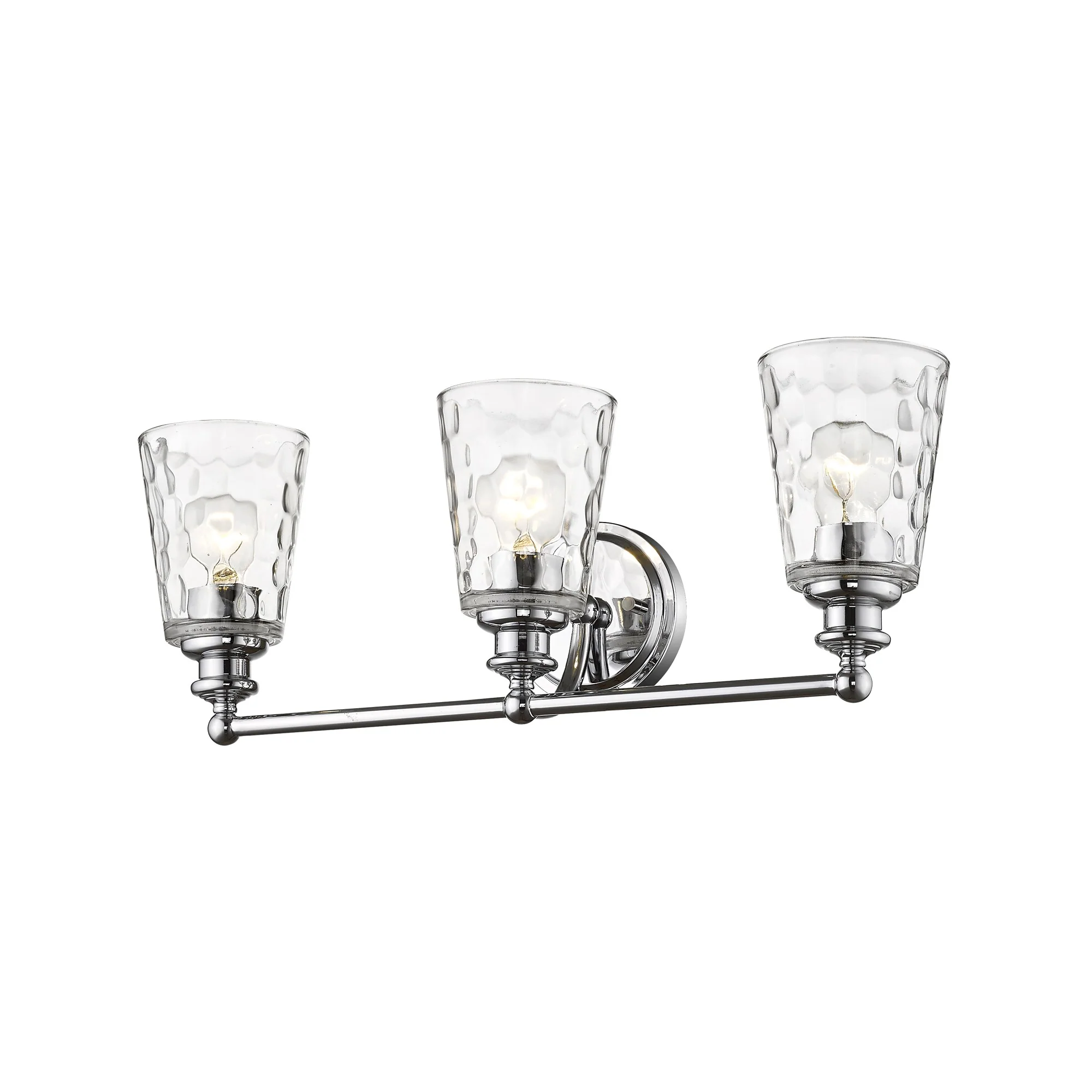 Mae 3-Light Chrome Vanity By Homeroots - Image 2