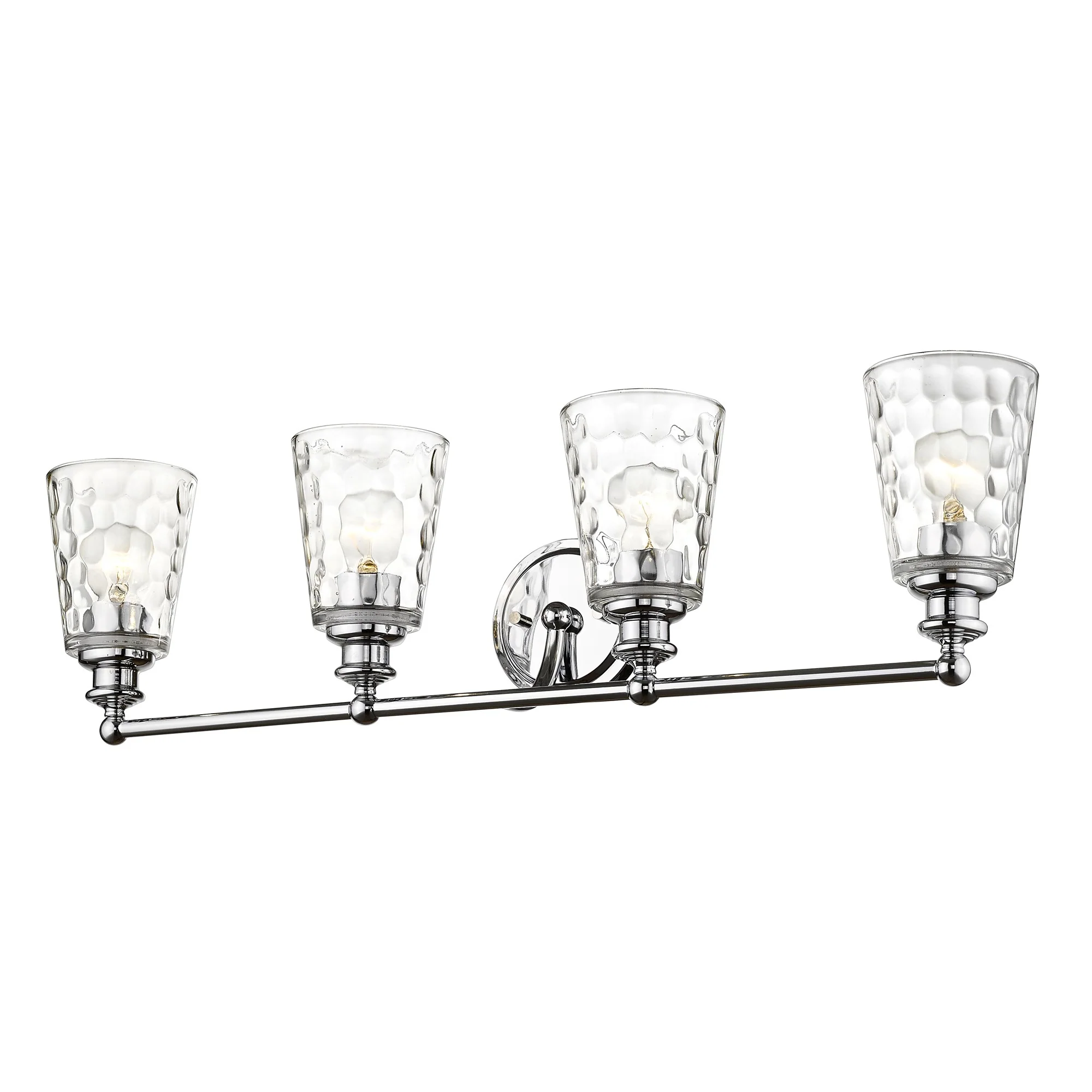 Mae 4-Light Chrome Vanity By Homeroots - Image 2